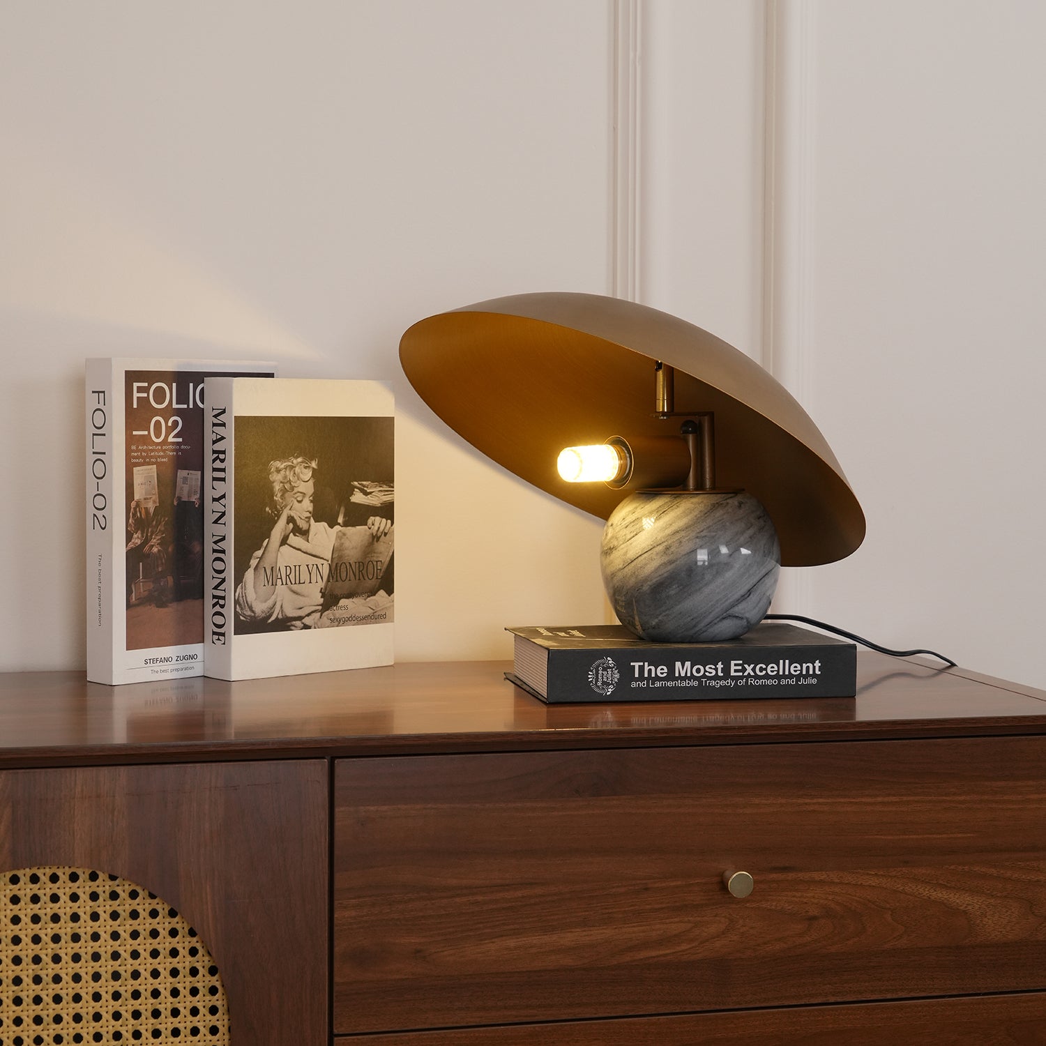 Celina Marble Artistic Table Lamp - Letslighting