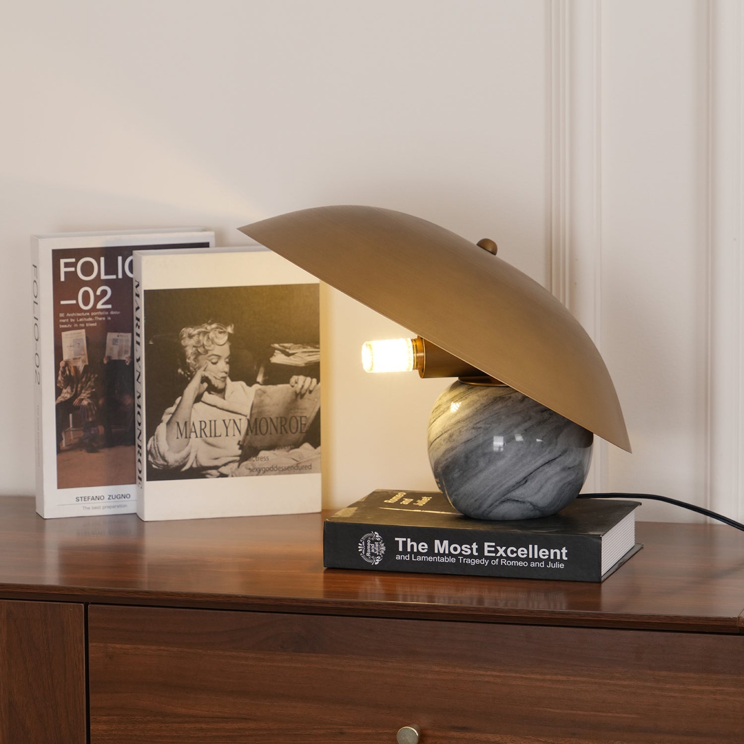 Celina Marble Artistic Table Lamp - Letslighting