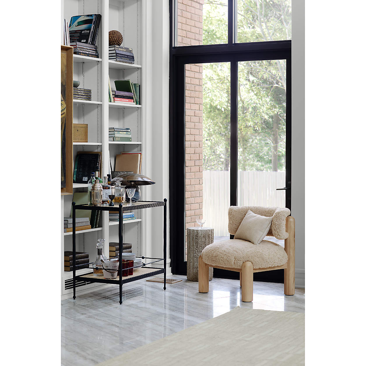 Celina Marble Artistic Table Lamp - Letslighting