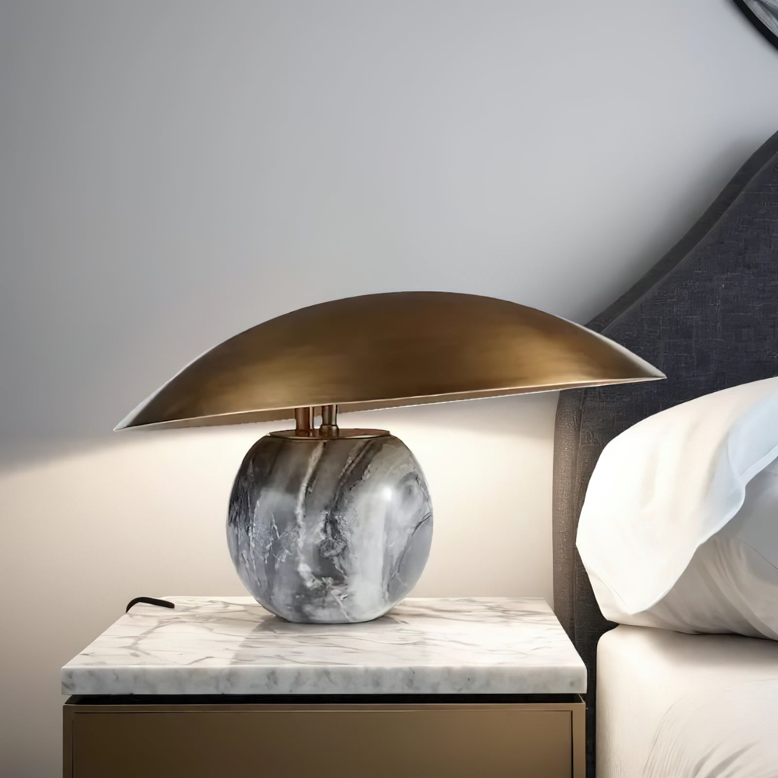 Celina Marble Artistic Table Lamp - Letslighting