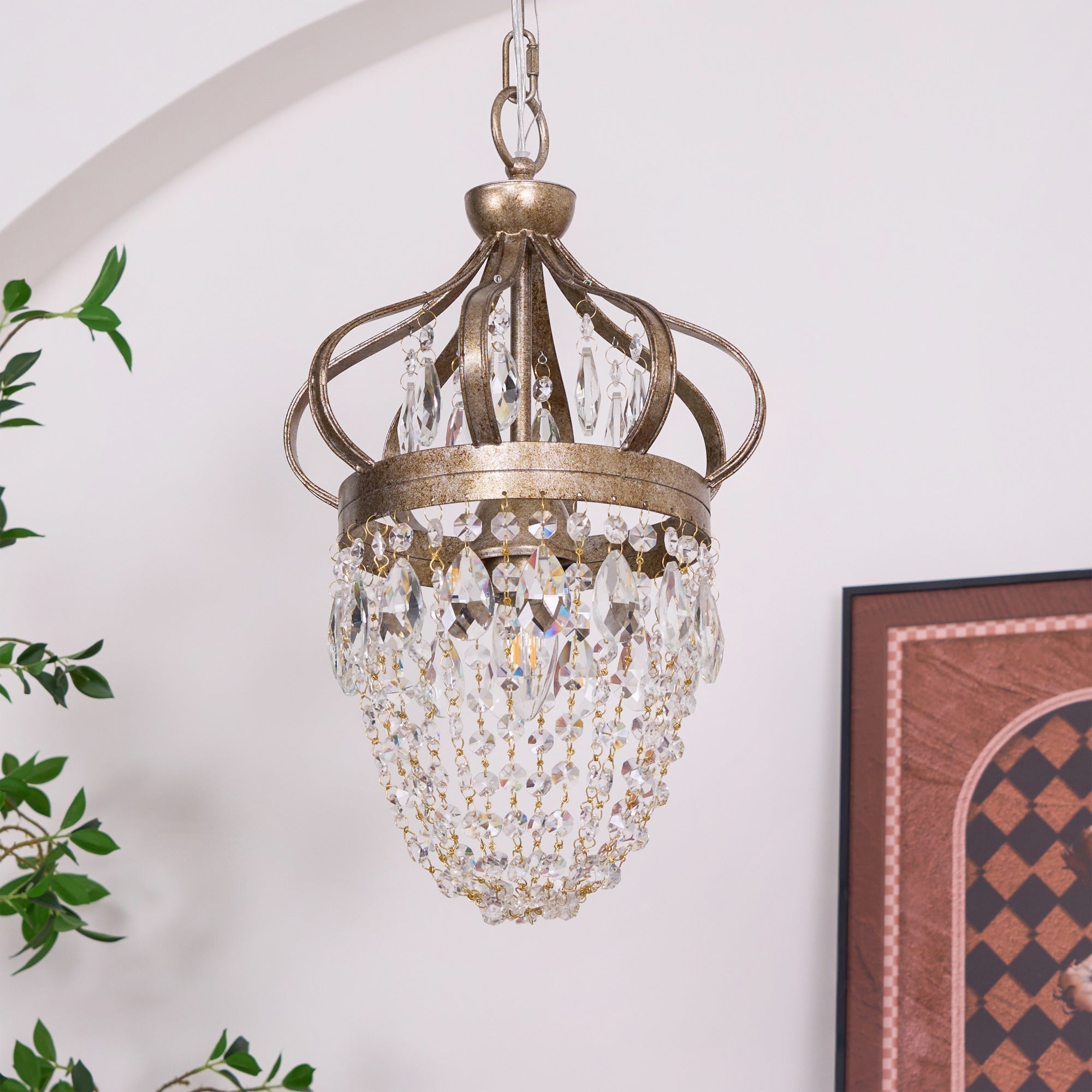 Regalia Crystal Crown Chandelier - Letslighting