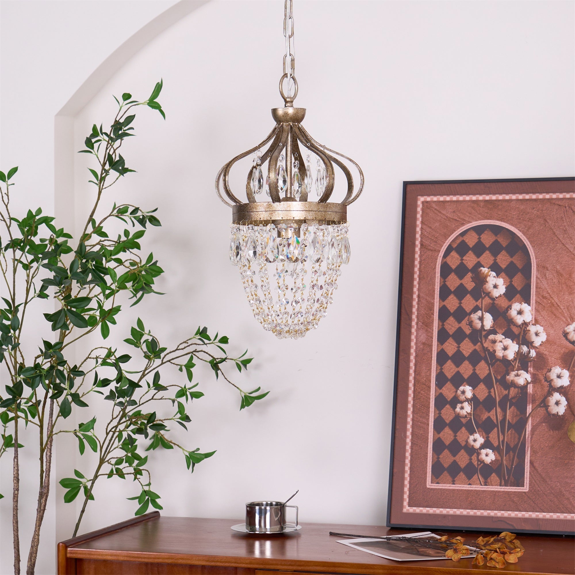Regalia Crystal Crown Chandelier - Letslighting
