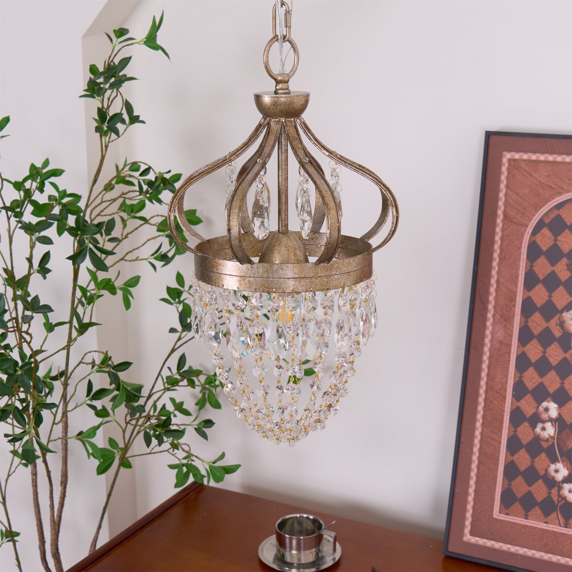 Regalia Crystal Crown Chandelier - Letslighting