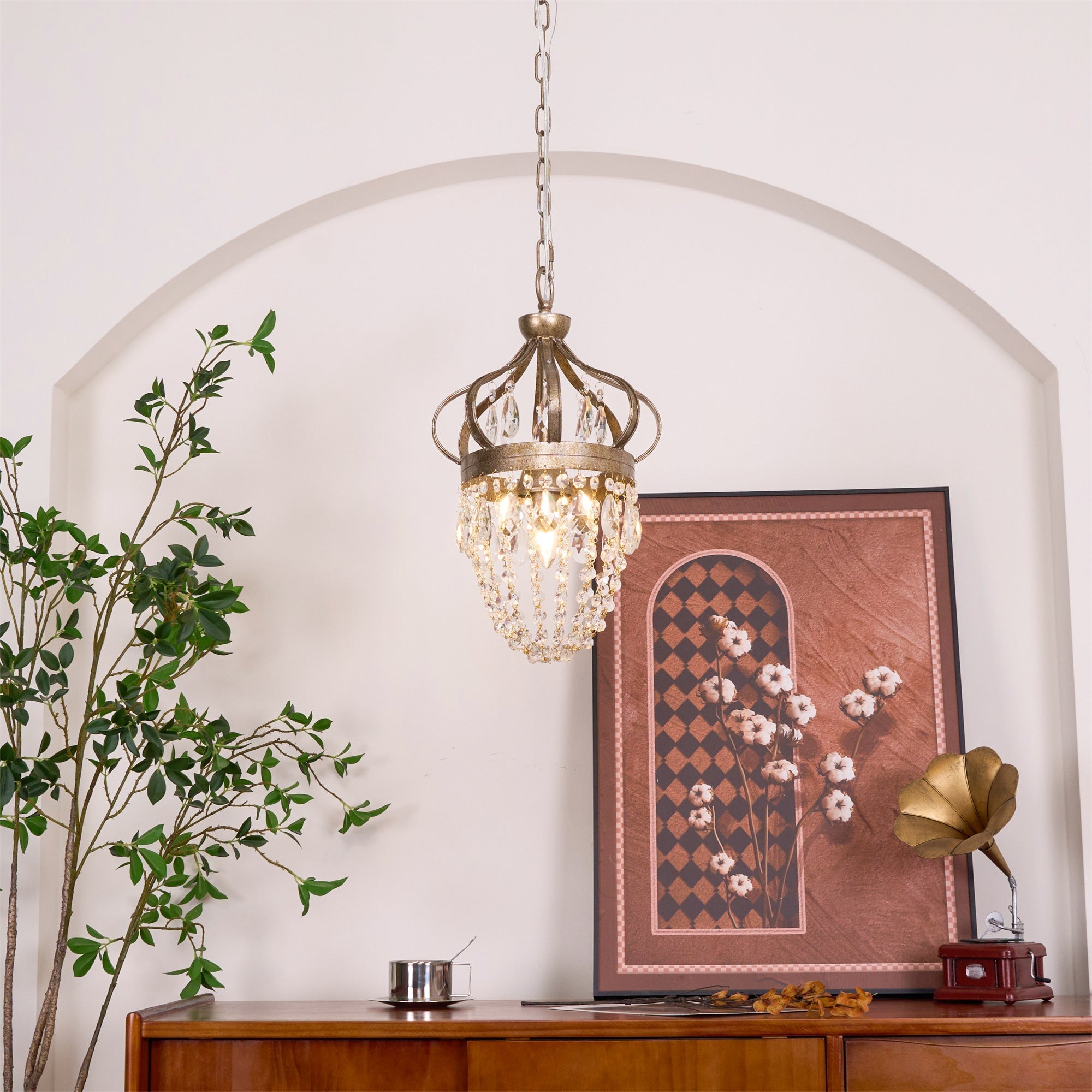 Regalia Crystal Crown Chandelier - Letslighting