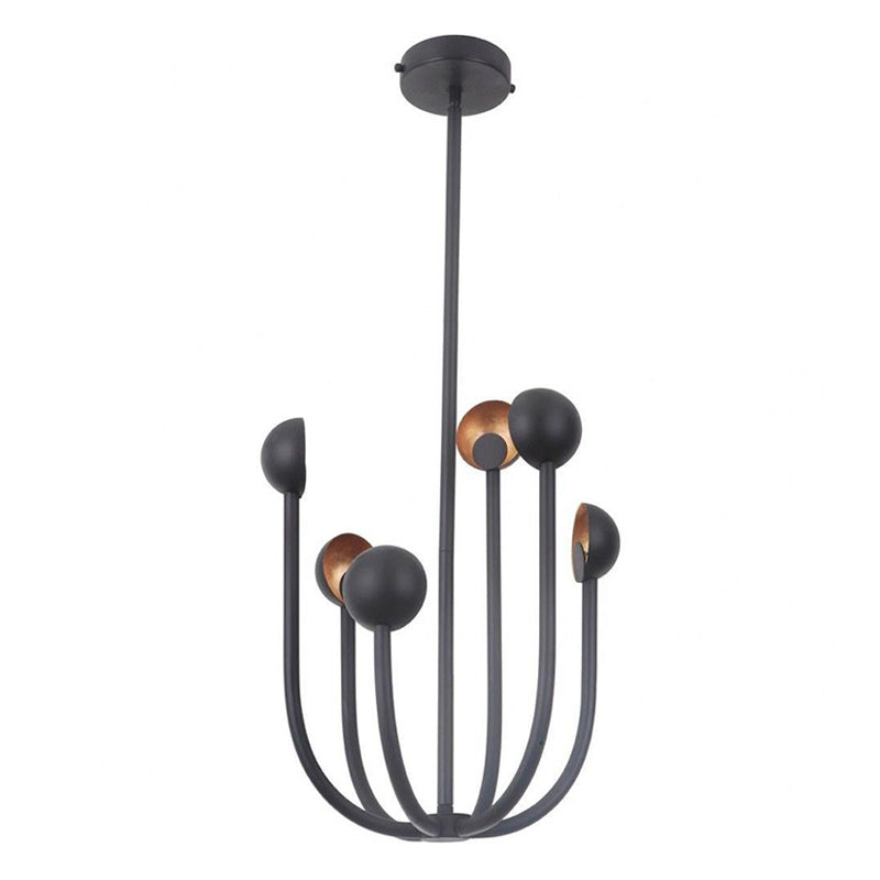Ortalara Modern Minimalist Black Chandelier - Letslighting