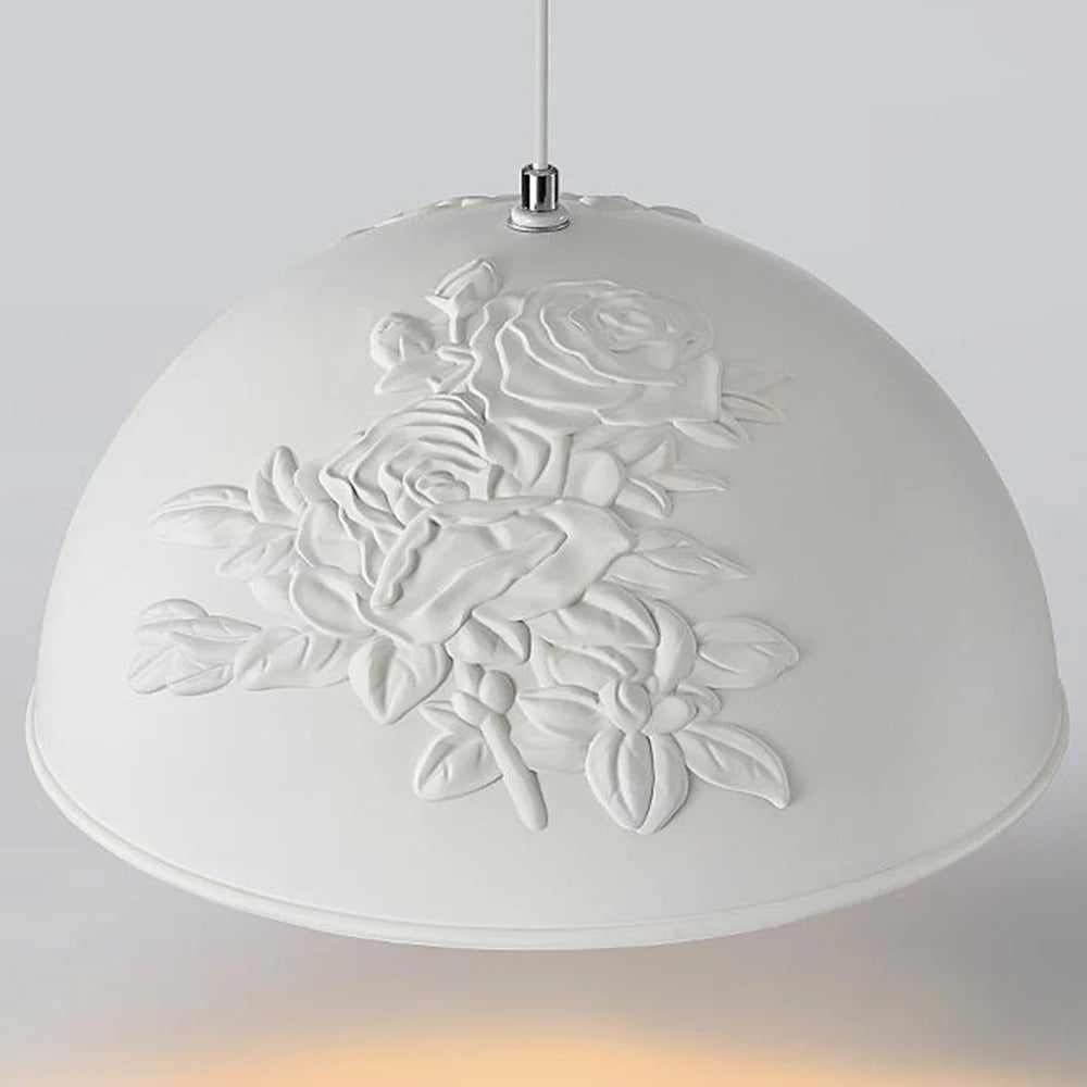 Aria French Style LED Metal/Resin Pendant Light Bedroom - Letslighting