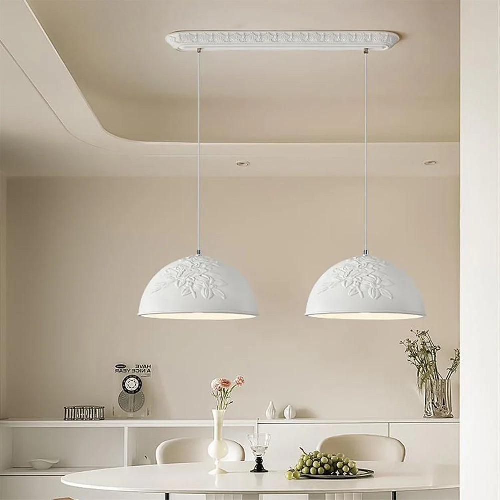 Aria French Style LED Metal/Resin Pendant Light Bedroom - Letslighting