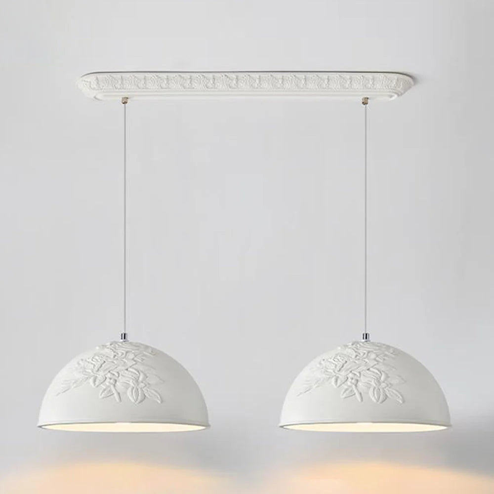 Aria French Style LED Metal/Resin Pendant Light Bedroom - Letslighting