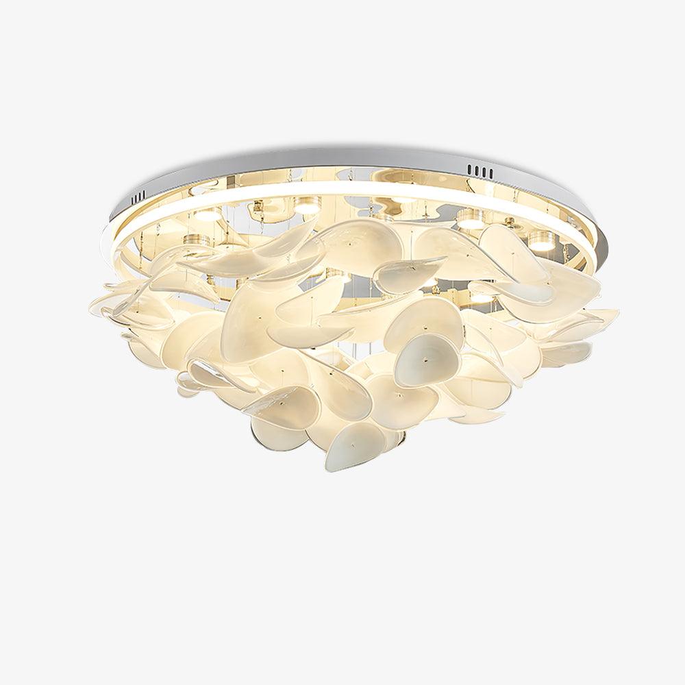 Lustra French Floral Petal Ceiling Lamp for Modern Homes - Letslighting