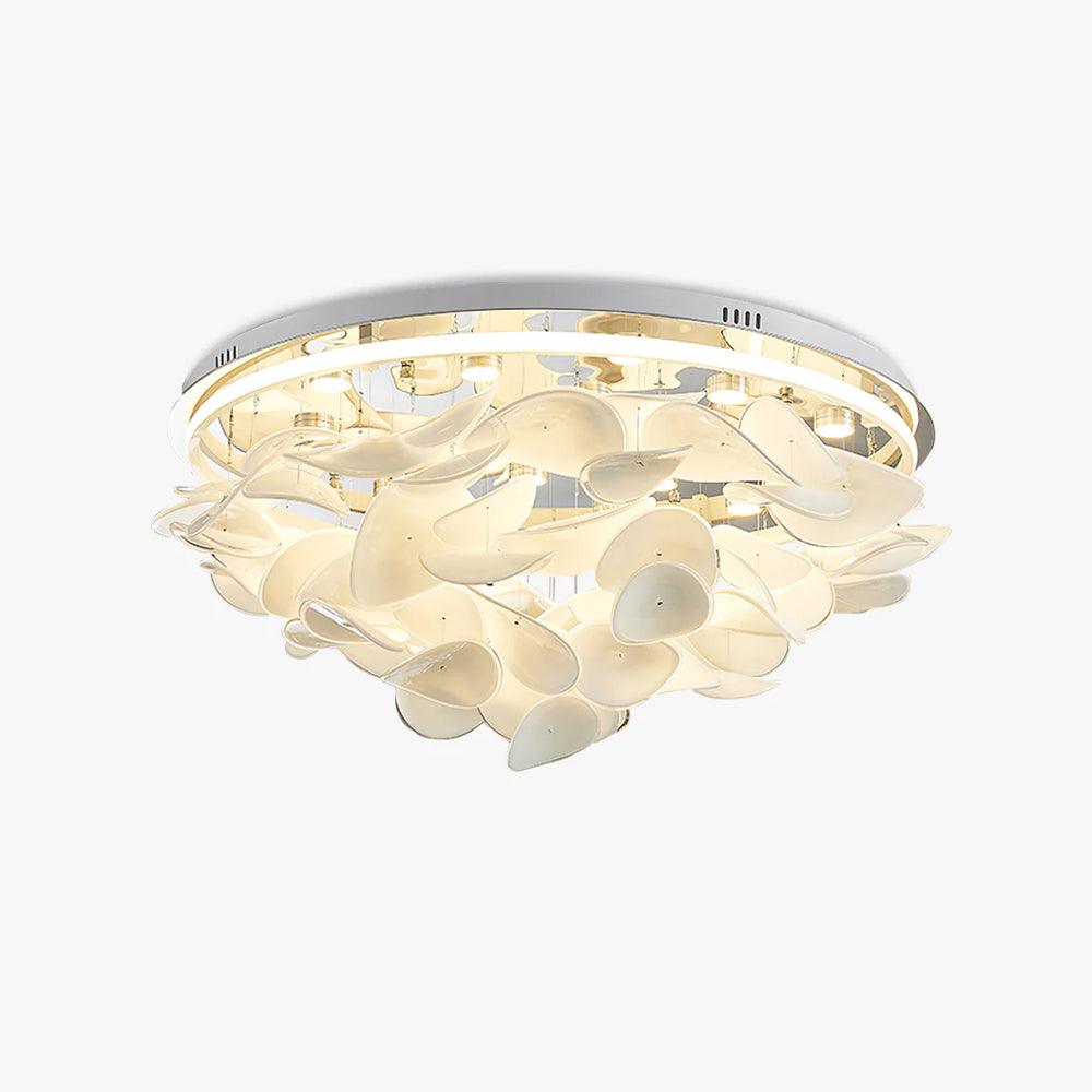 Lustra French Floral Petal Ceiling Lamp for Modern Homes - Letslighting