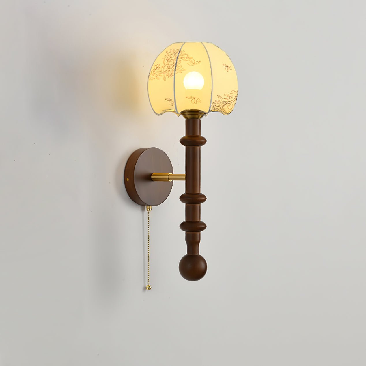Hilda Roma Elegance Wood Sconce Wall lamp - Letslighting