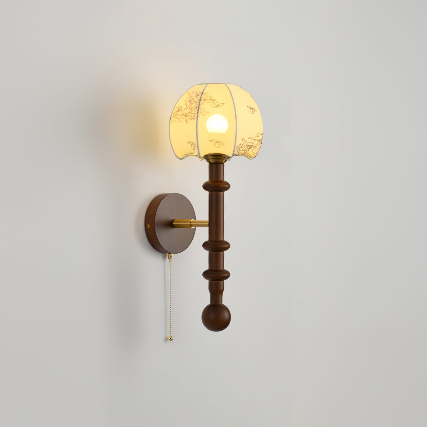 Hilda Roma Elegance Wood Sconce Wall lamp - Letslighting