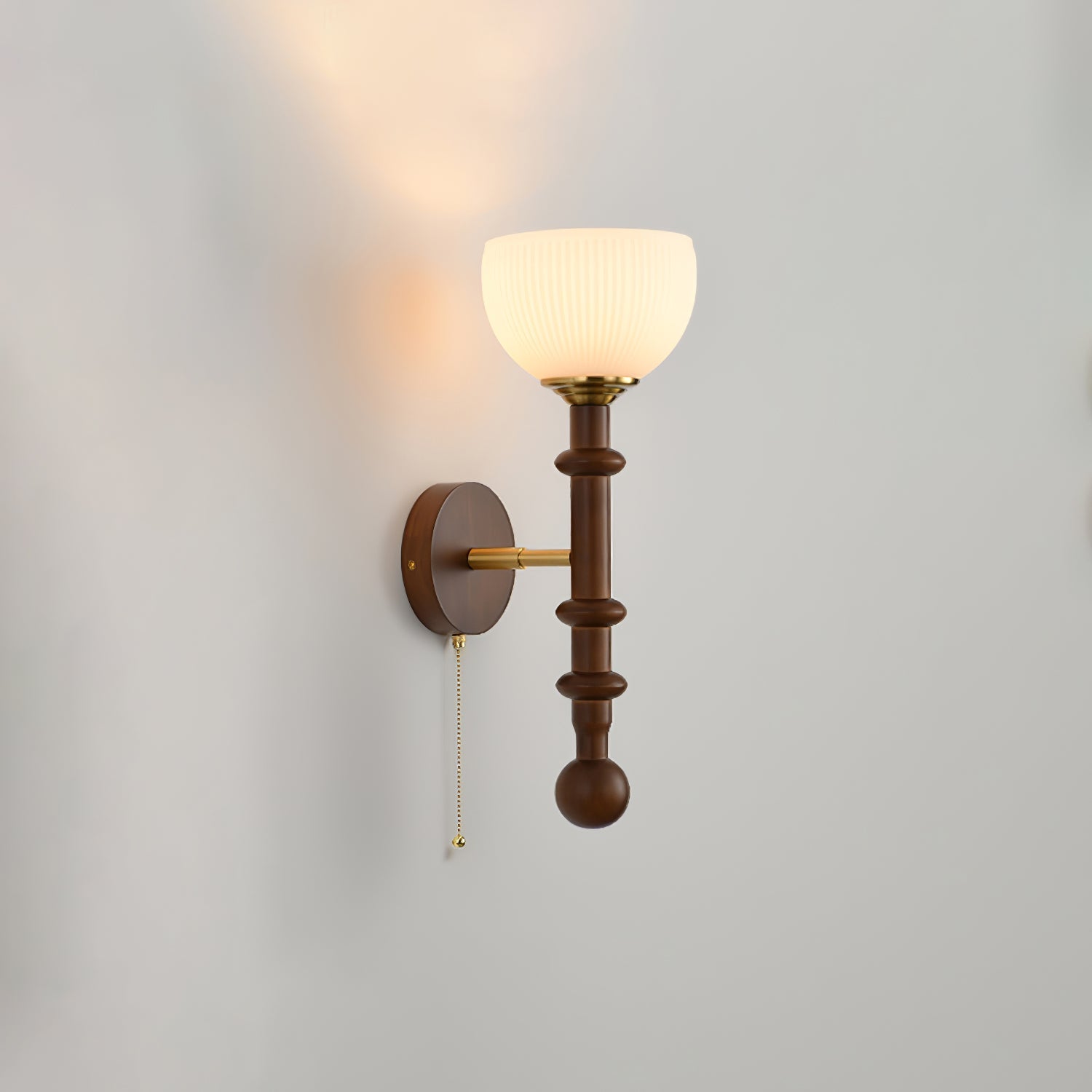 Hilda Roma Elegance Wood Sconce Wall lamp - Letslighting