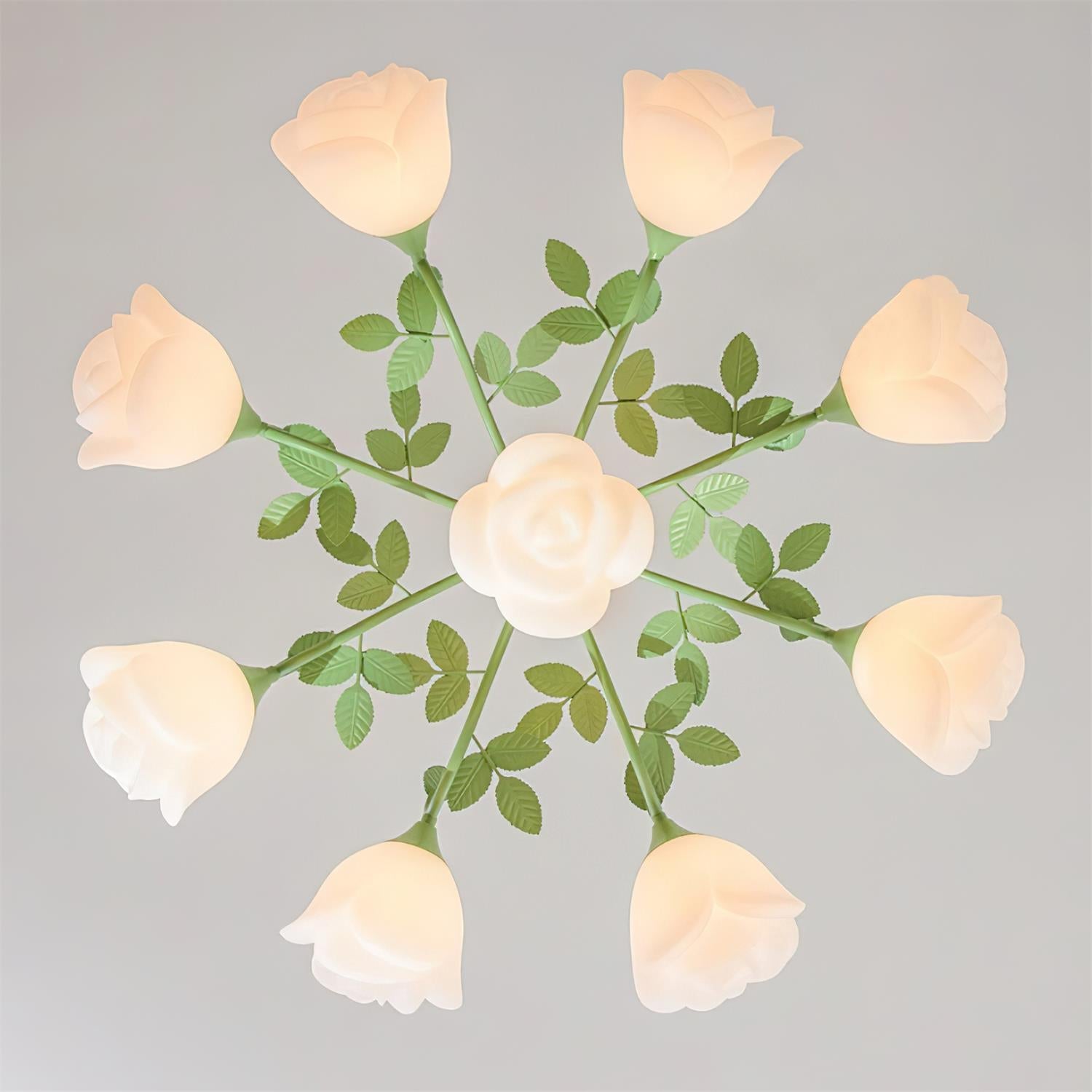 Siena Chandelier Floral Petal Romance - Letslighting