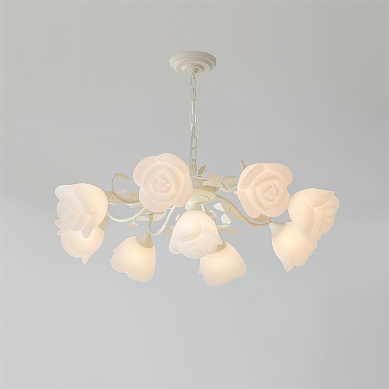 Siena Chandelier Floral Petal Romance - Letslighting