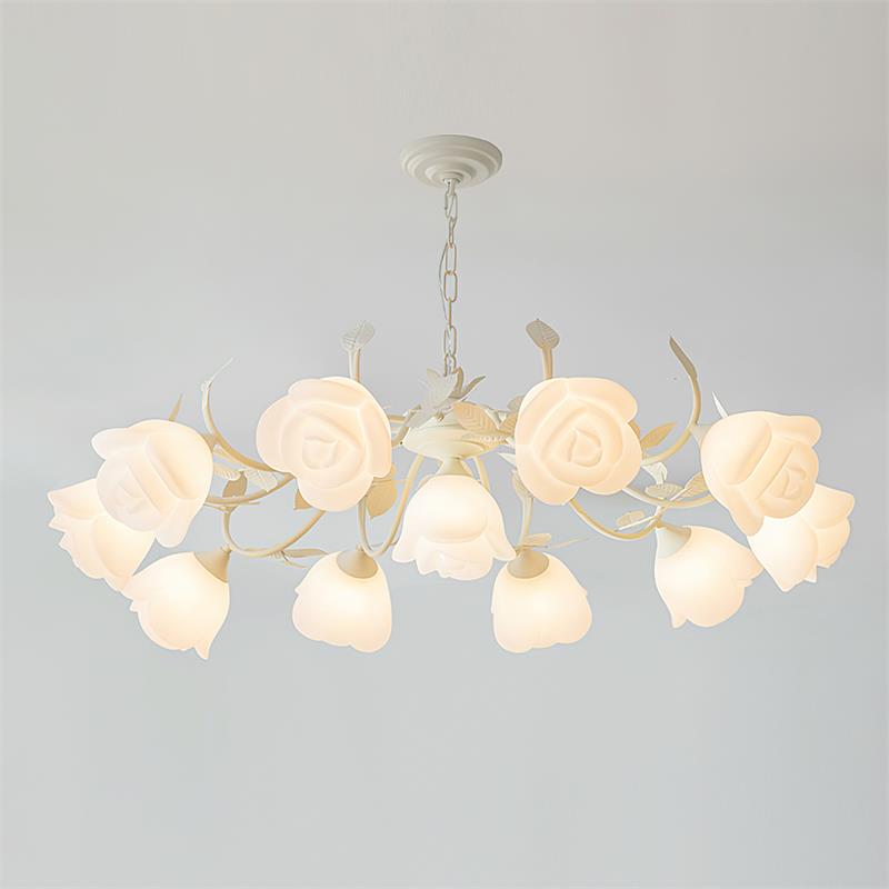 Siena Chandelier Floral Petal Romance - Letslighting