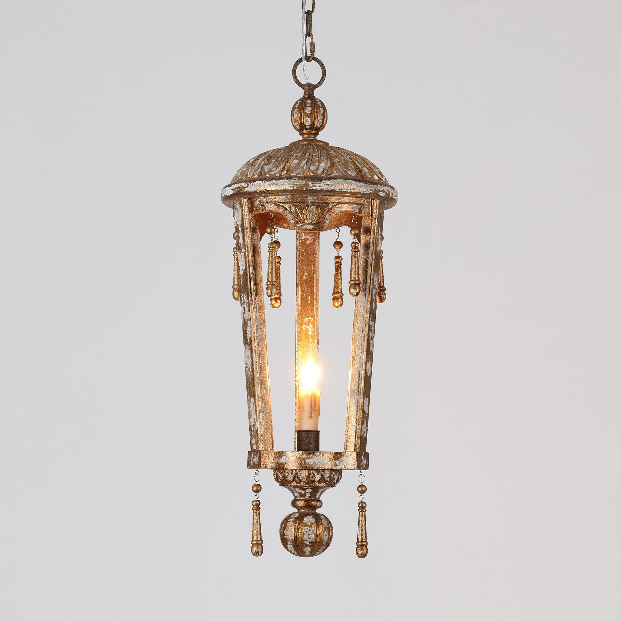 Nylire Individual Creativity Woodcarving Lantern Pendant Lamp - Letslighting