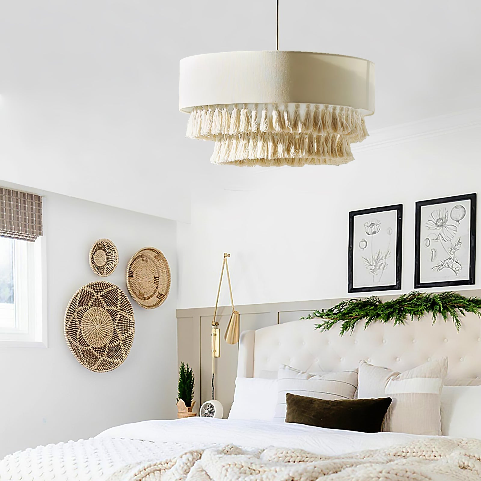 Cicaros Postmodern Luxury Fabric Pendant Lamp - Letslighting