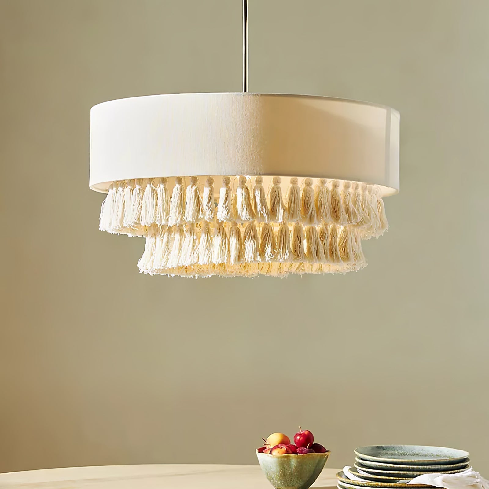 Cicaros Postmodern Luxury Fabric Pendant Lamp - Letslighting