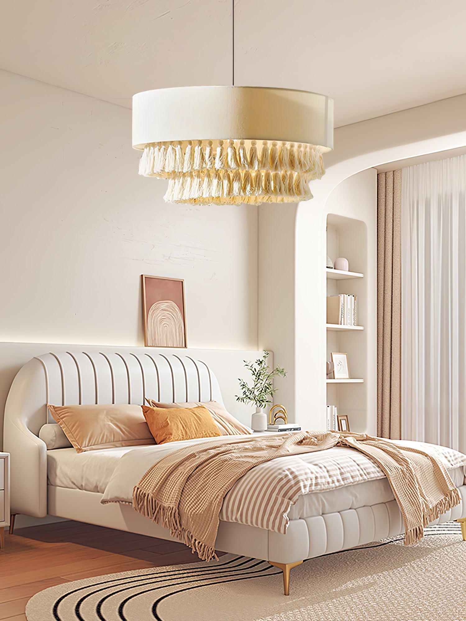 Cicaros Postmodern Luxury Fabric Pendant Lamp - Letslighting