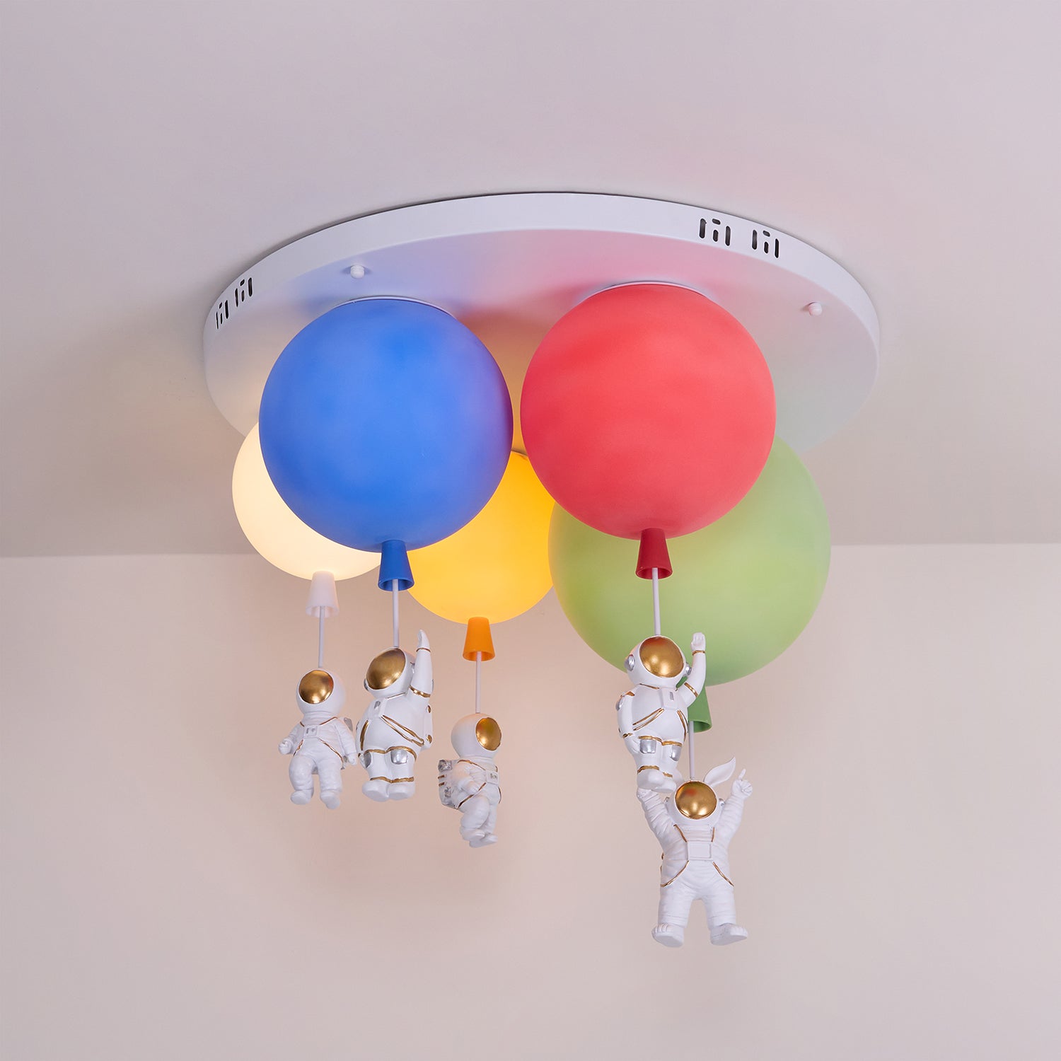 Izorora Frosted Balloon Combination Ceiling Lamp - Letslighting