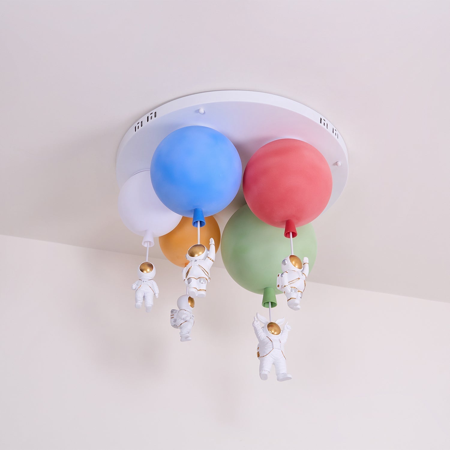 Izorora Frosted Balloon Combination Ceiling Lamp - Letslighting