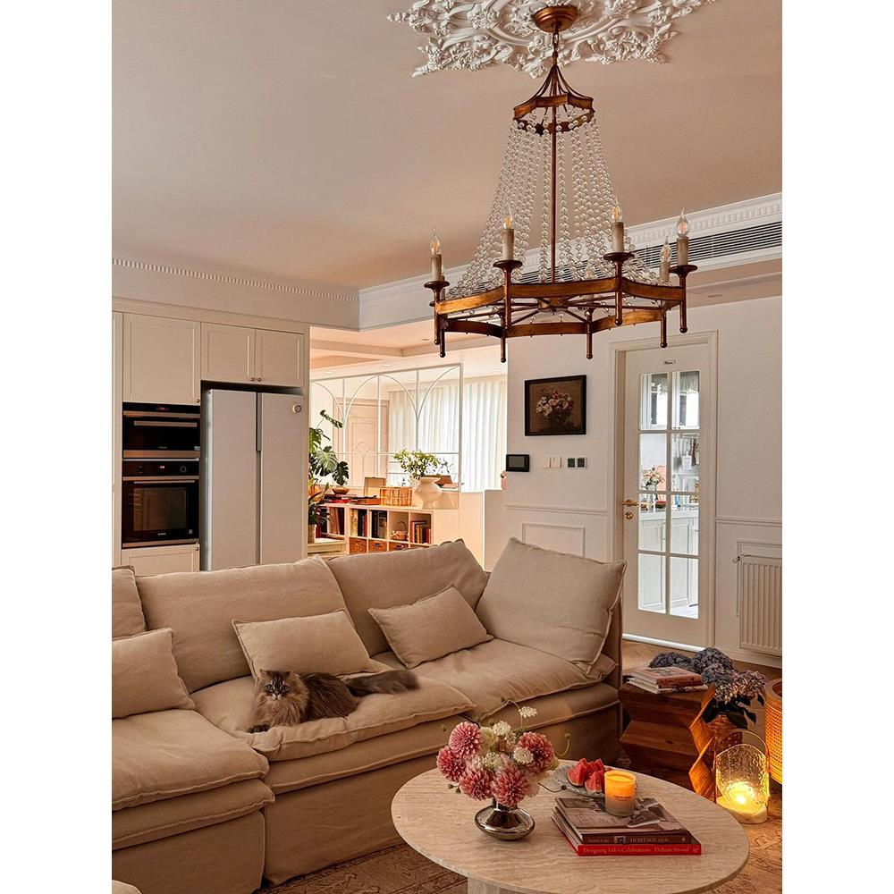 Zavela Postmodern Luxury Bead Crystal Chandelier - Letslighting