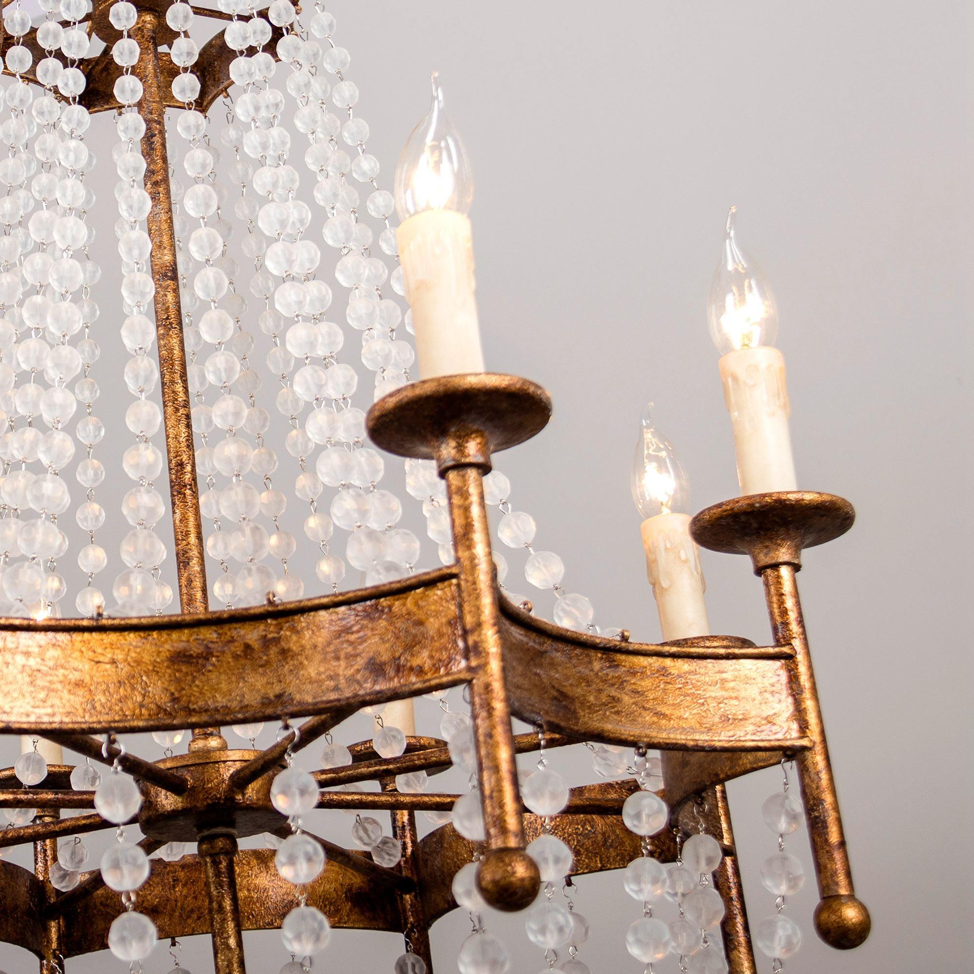 Zavela Postmodern Luxury Bead Crystal Chandelier - Letslighting