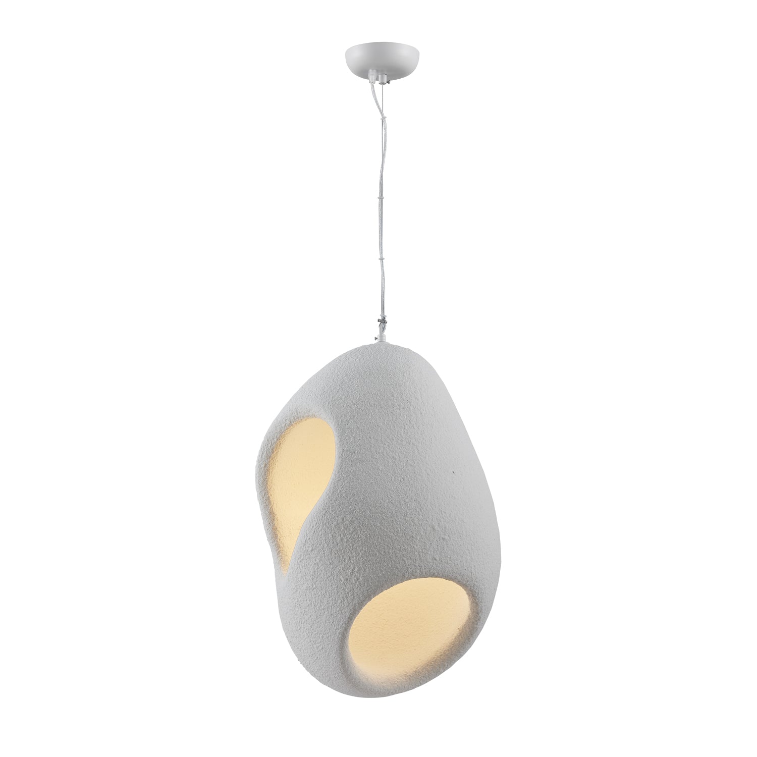 Zavelyra Textured Resin Pendant Light - Letslighting