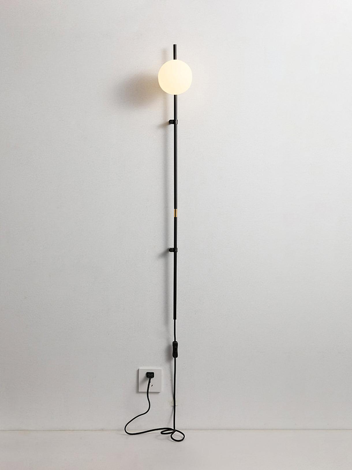 Curaeion Modern Minimalist Plug In Glass Wall Lamp - Letslighting