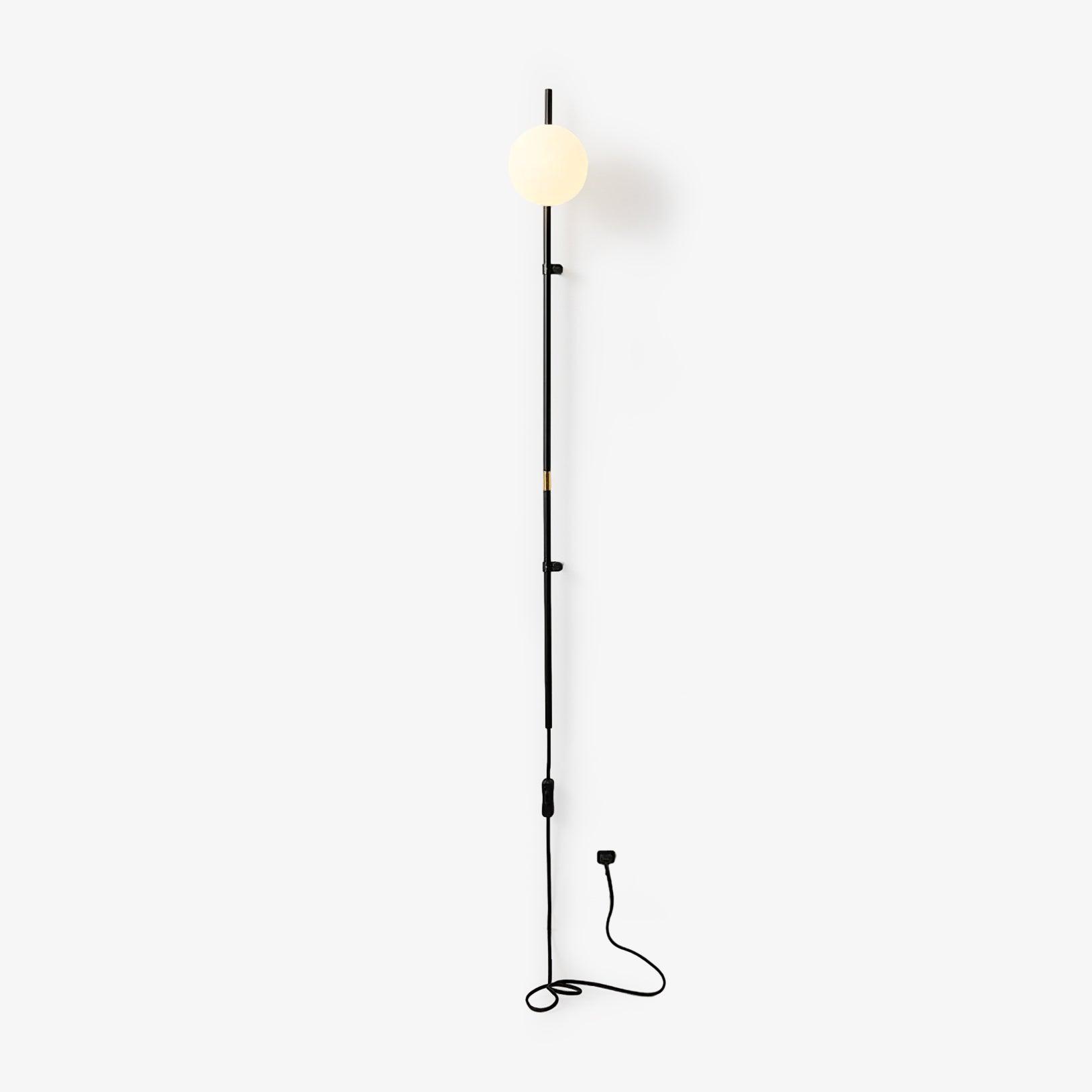 Curaeion Modern Minimalist Plug In Glass Wall Lamp - Letslighting