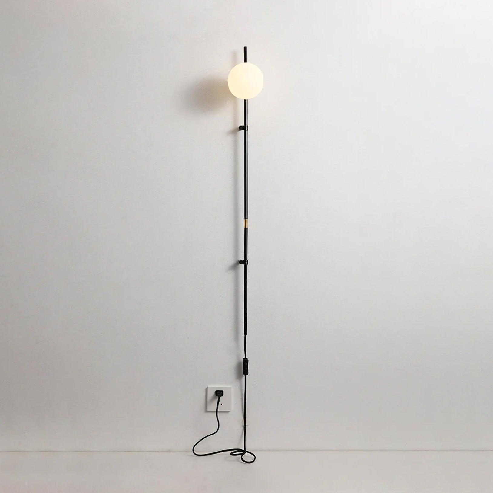 Curaeion Modern Minimalist Plug In Glass Wall Lamp - Letslighting