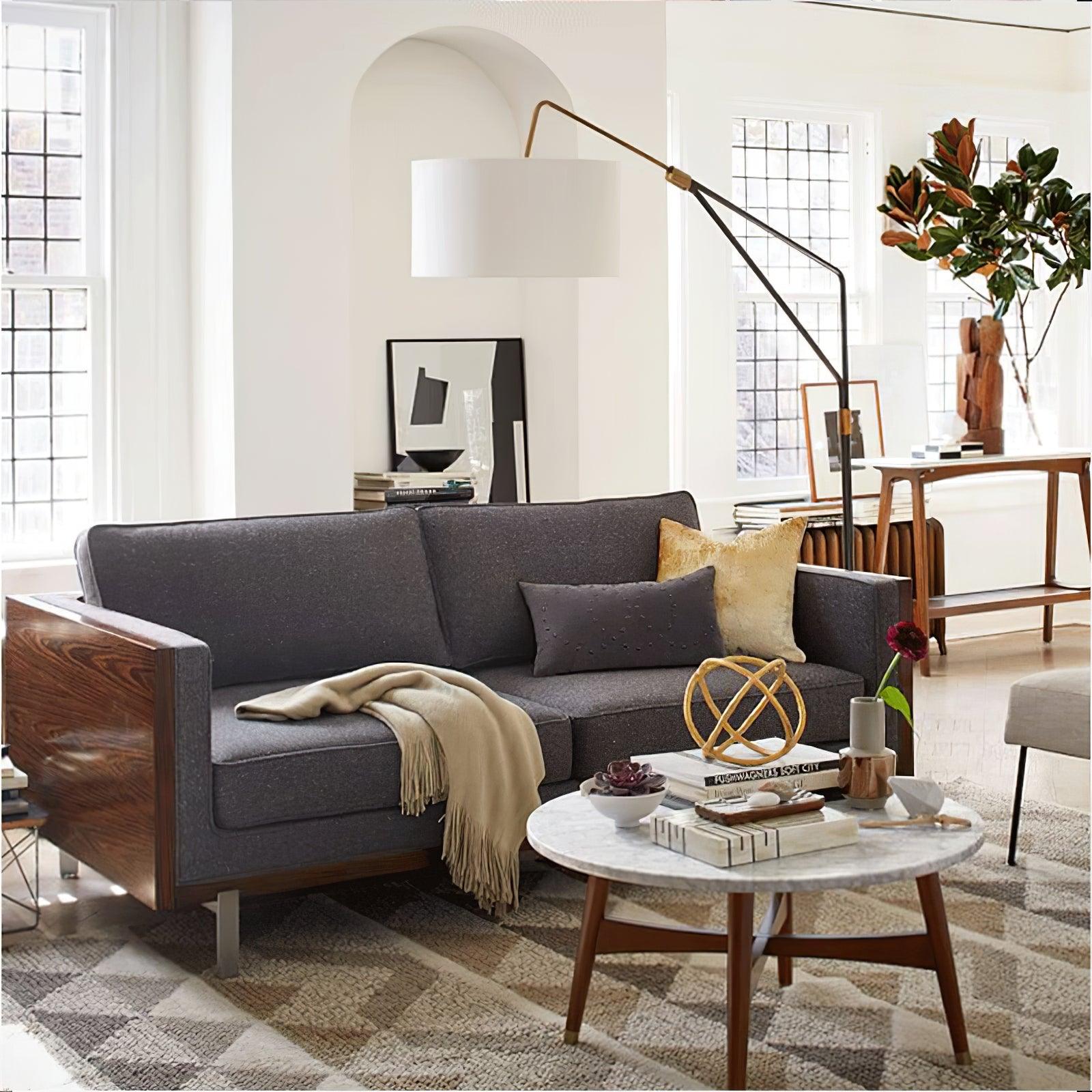 Herman Minimalist Marble Floor Lamp - Letslighting