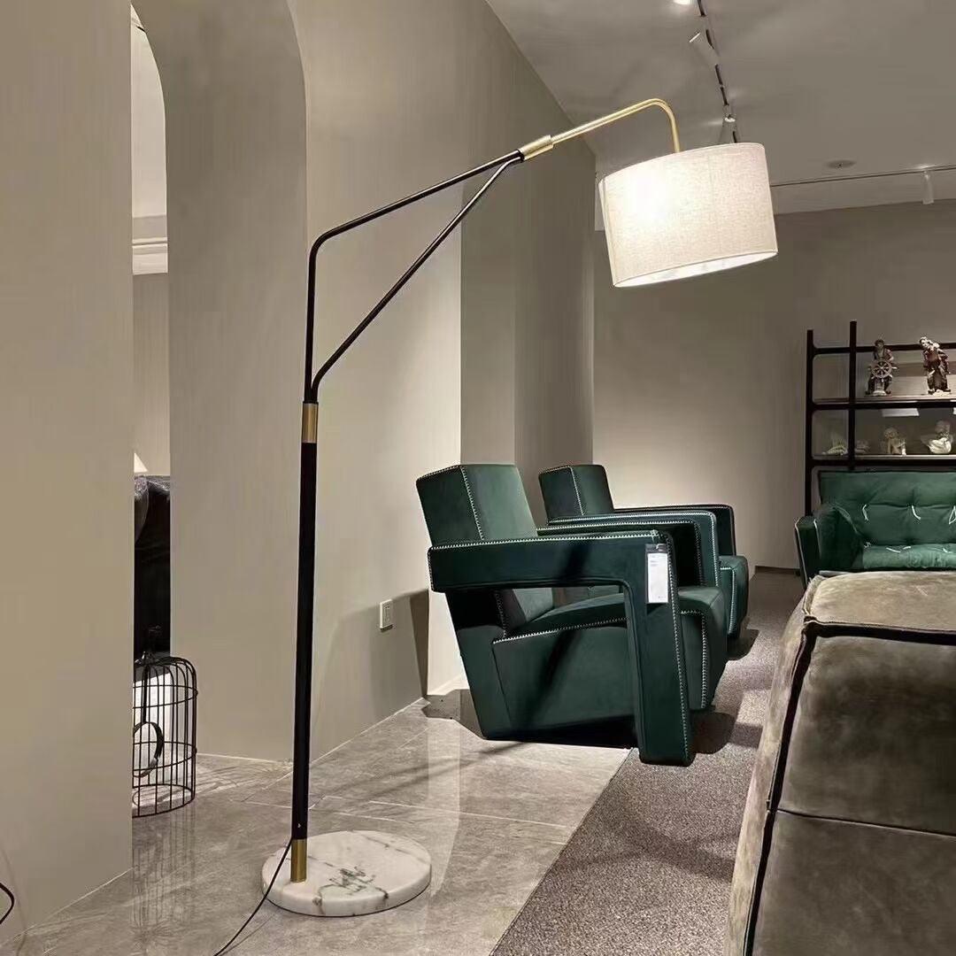 Herman Minimalist Marble Floor Lamp - Letslighting