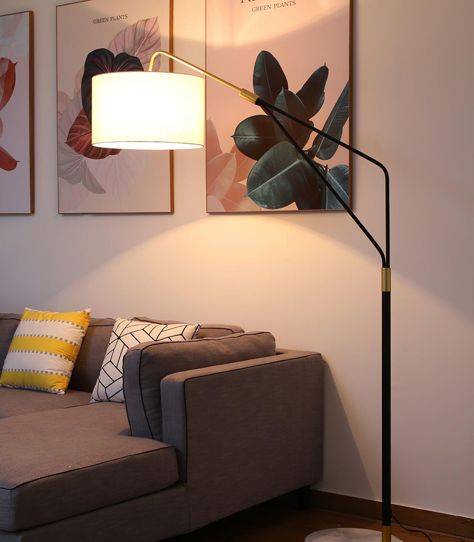 Herman Minimalist Marble Floor Lamp - Letslighting