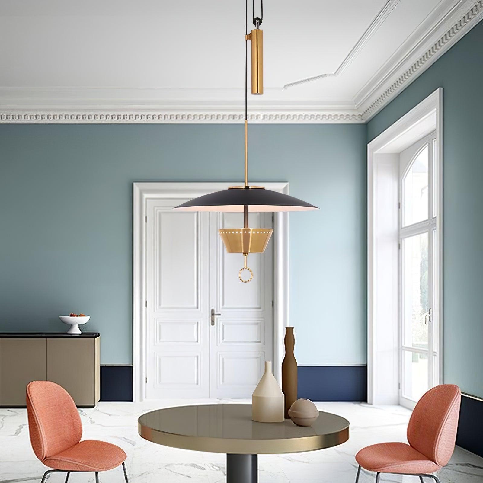 Lustra Chandelier Retro Brass - Letslighting