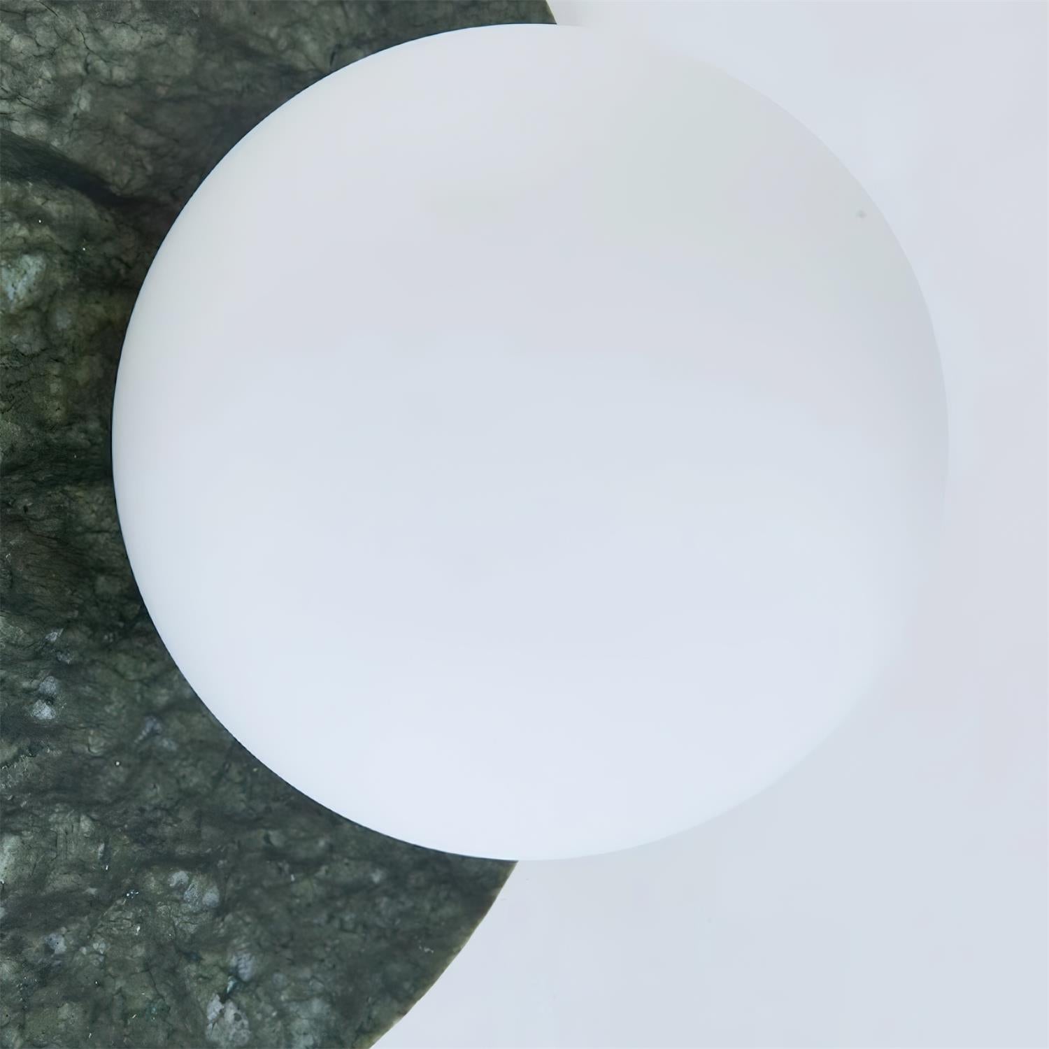 Avi Minimalist Globe Marble Wall Lamp - Letslighting
