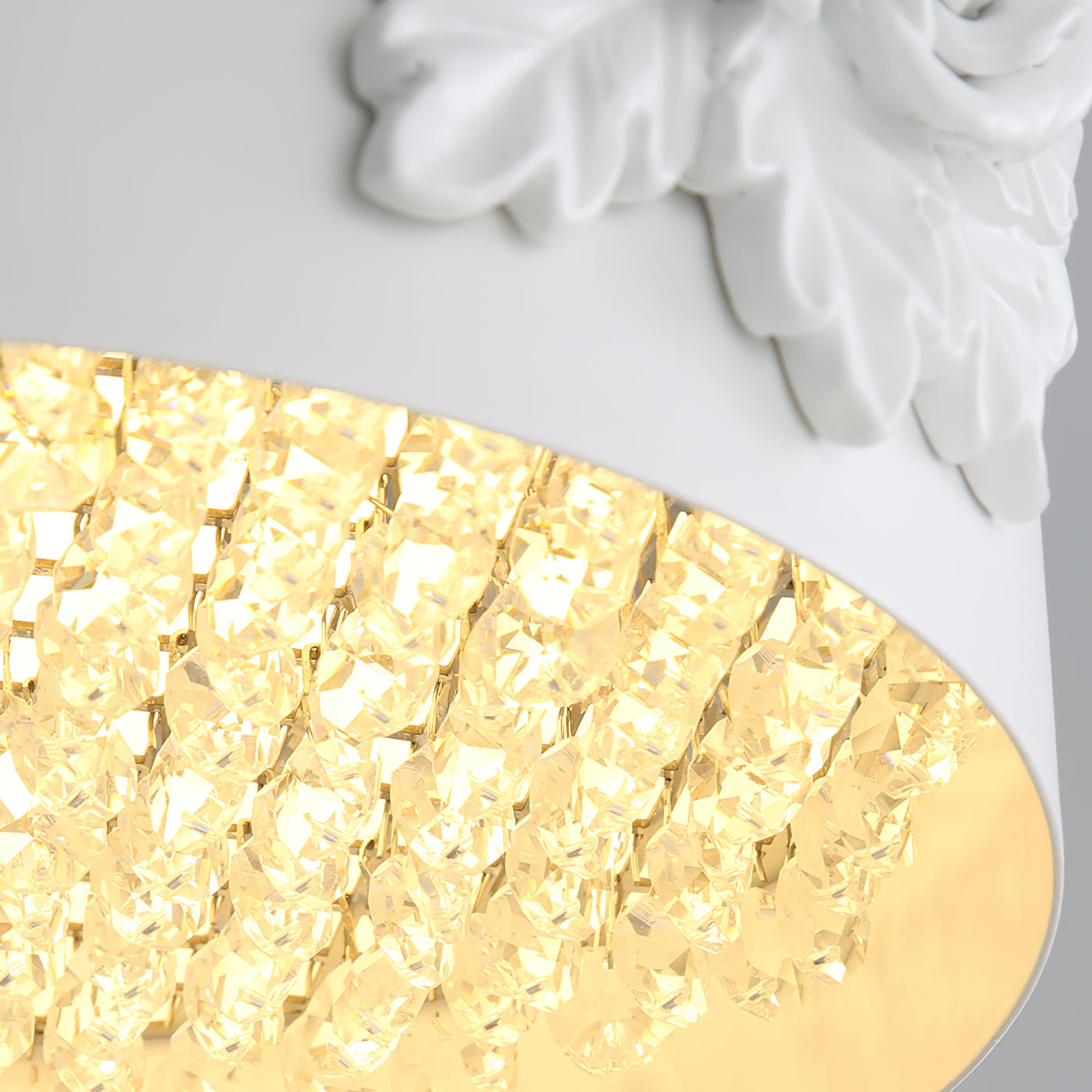 Gaina Pendant Lamp Floral Drum - Letslighting