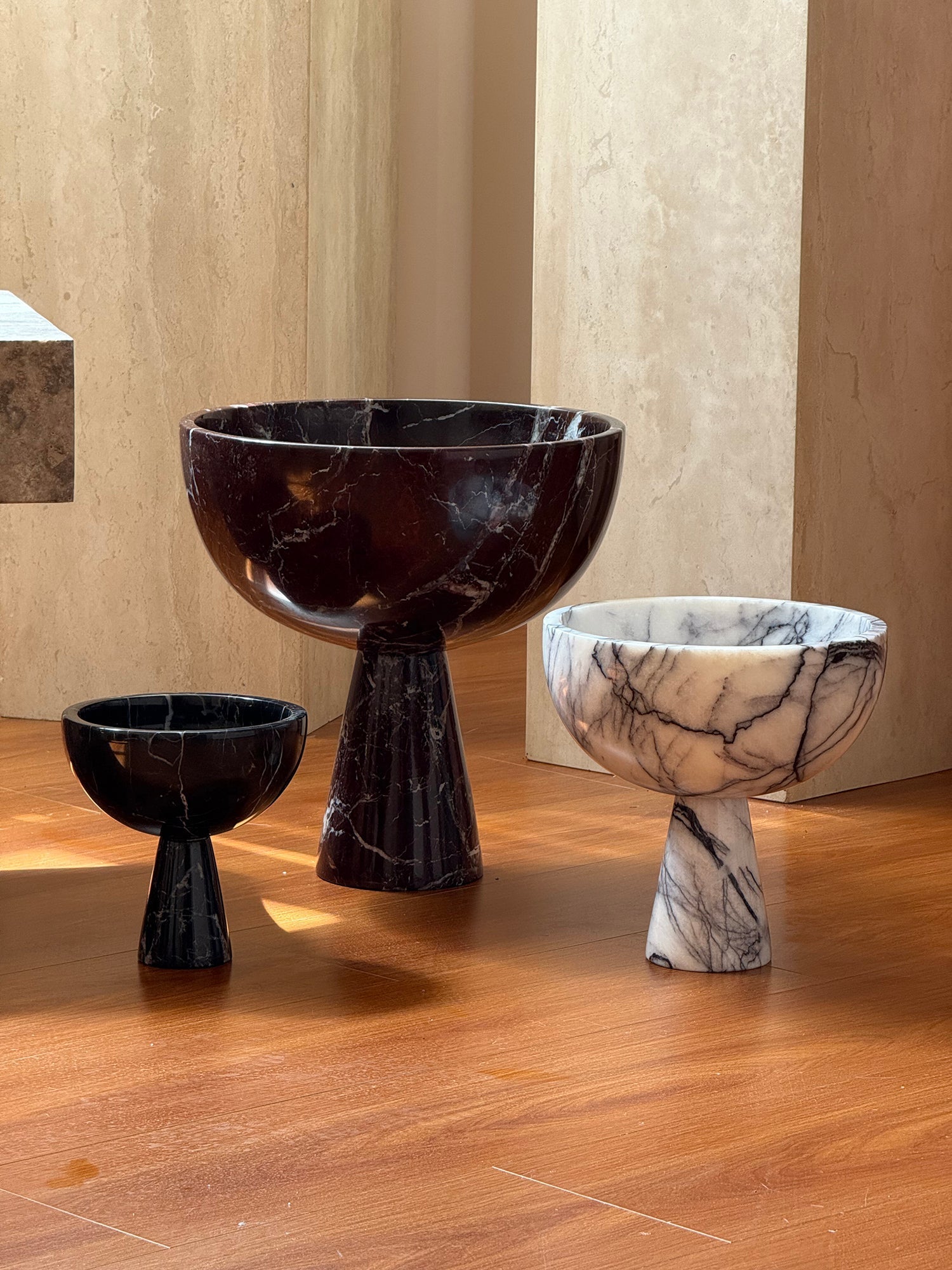 Nydoriel Modern Minimalist Marble Fruit Plate Accessories - Letslighting