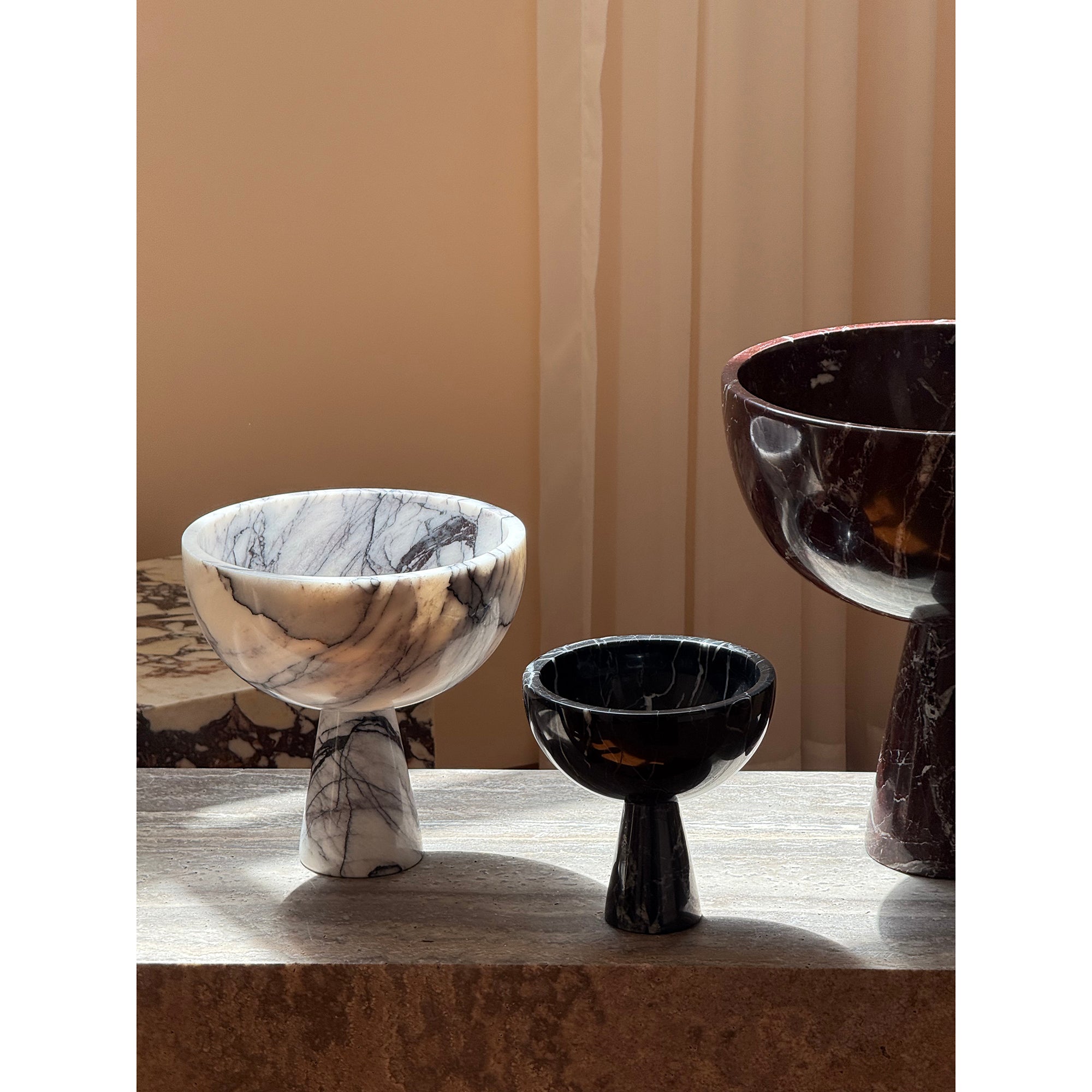 Nydoriel Modern Minimalist Marble Fruit Plate Accessories - Letslighting