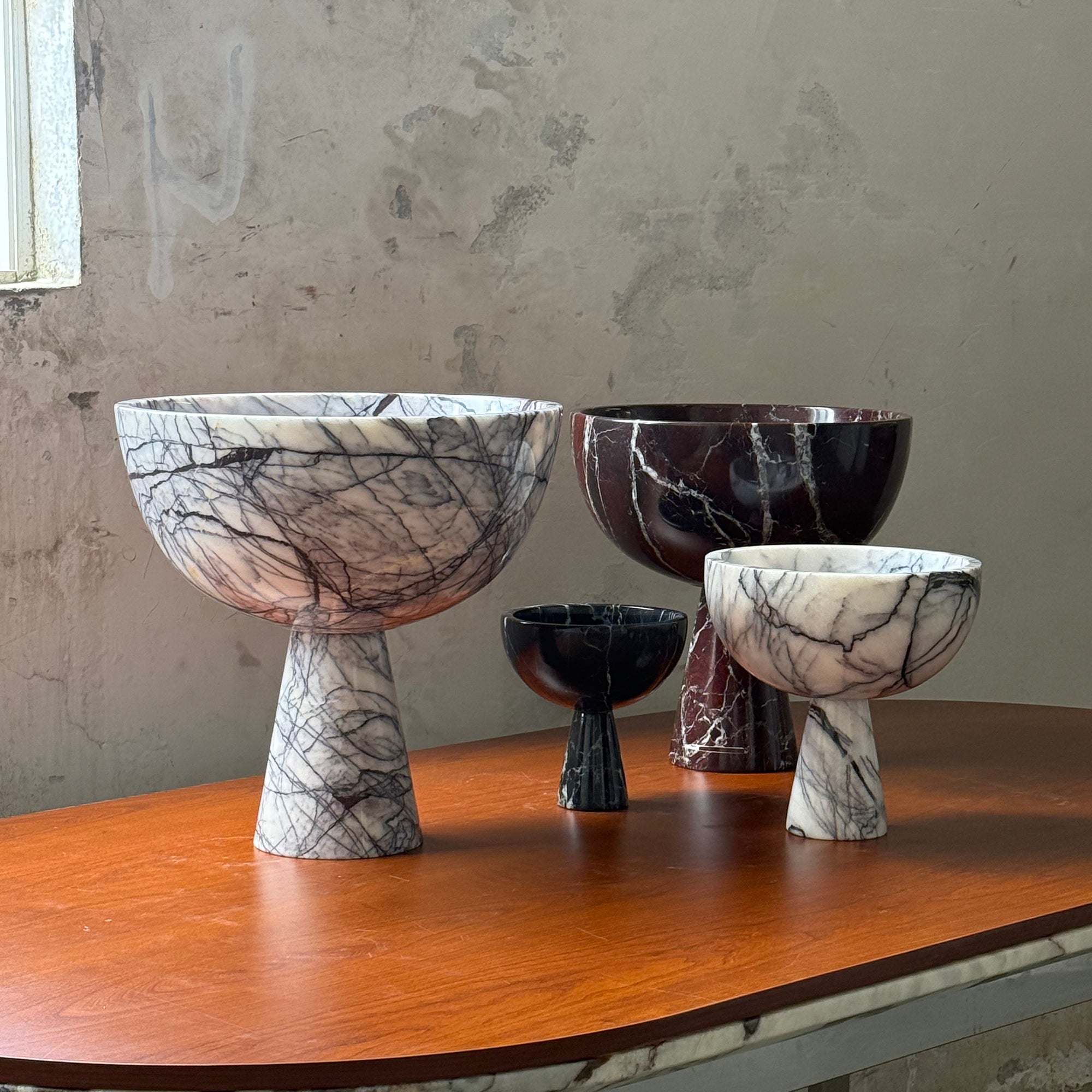 Nydoriel Modern Minimalist Marble Fruit Plate Accessories - Letslighting