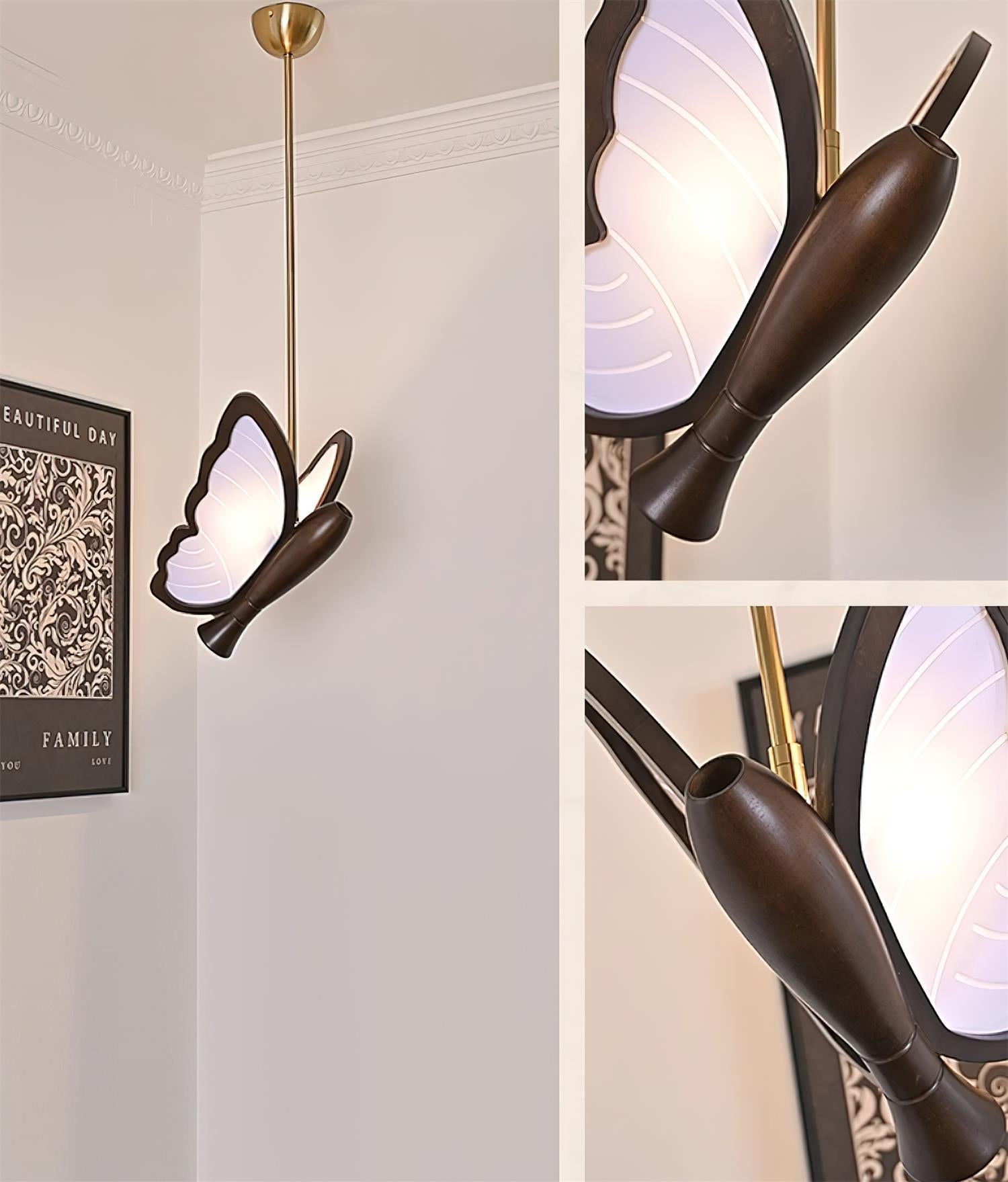 Galileo Butterfly Pendant Lamp Sculptural Ambient - Letslighting