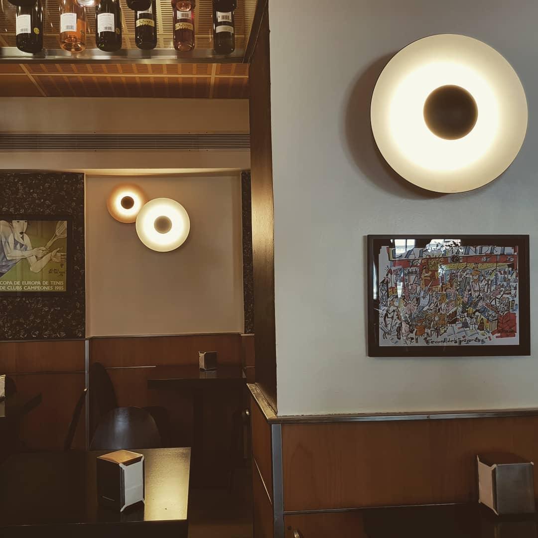 Wall Lamp Eclipse Inspired Halo Glow Modern Minimalist Art Accent - Letslighting