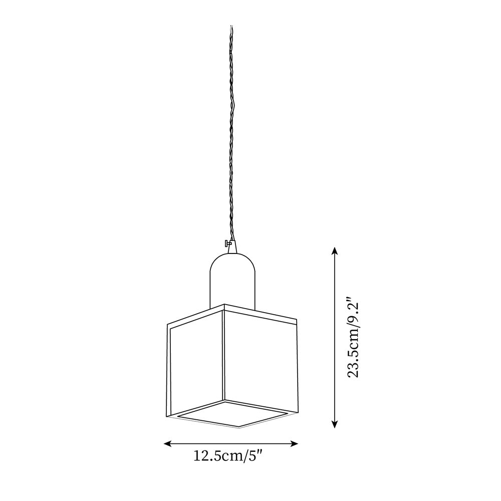 Wood Pendant Lamp Assorted Shapes in Solid Wood and Brass - Letslighting