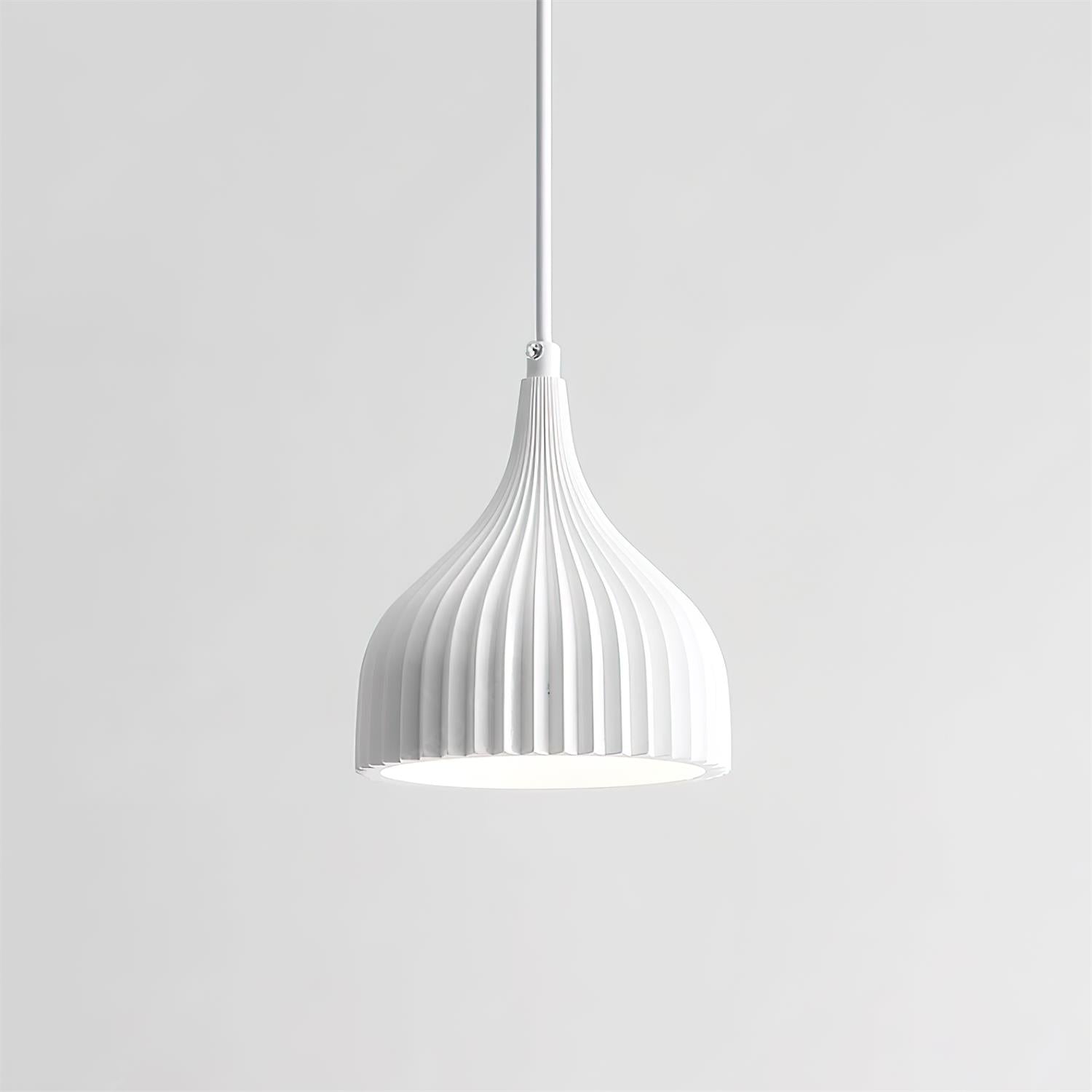 Garay Pendant Lamp Pleated Curved Minimalist - Letslighting