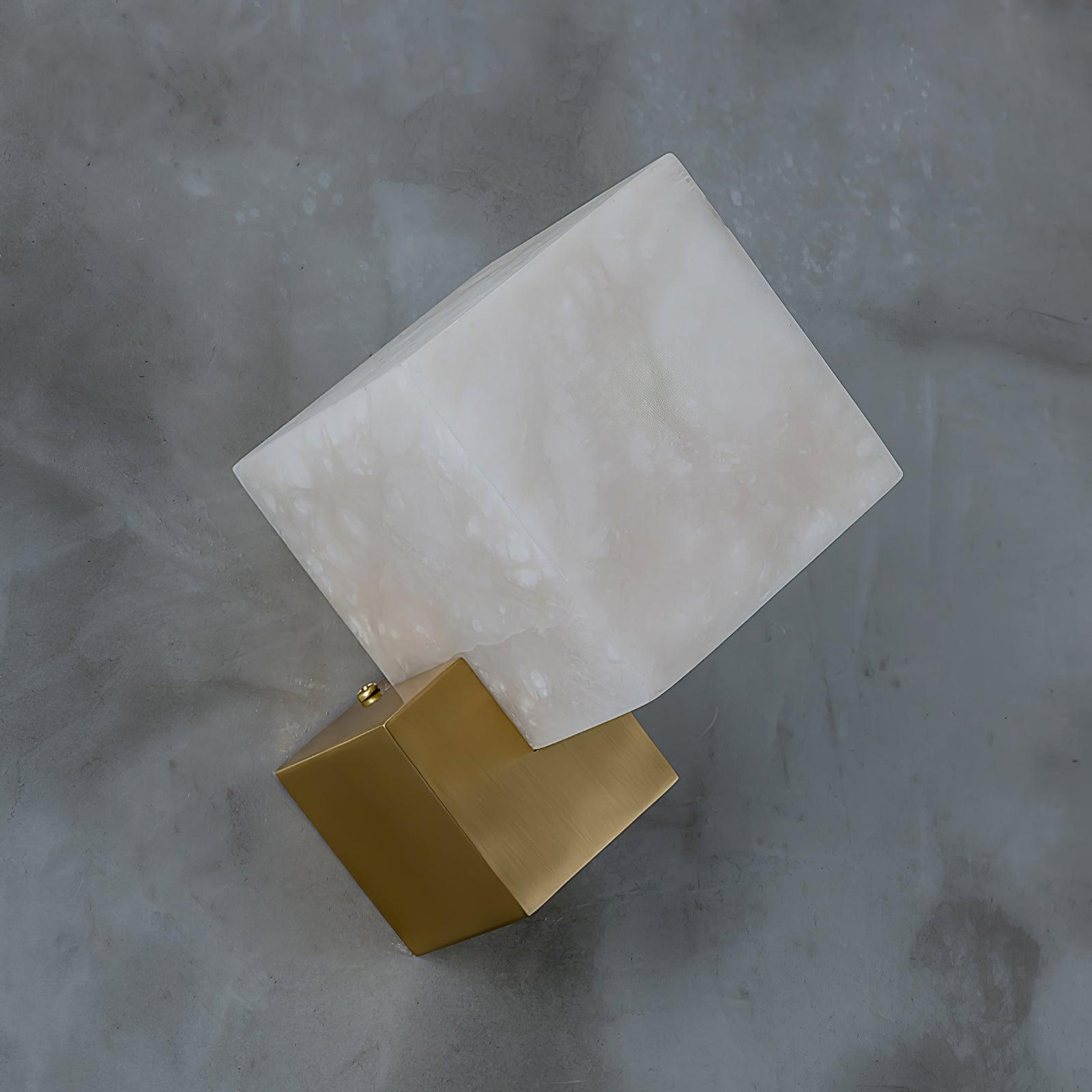 Arden Minimalist Alabaster Wall Light - Letslighting