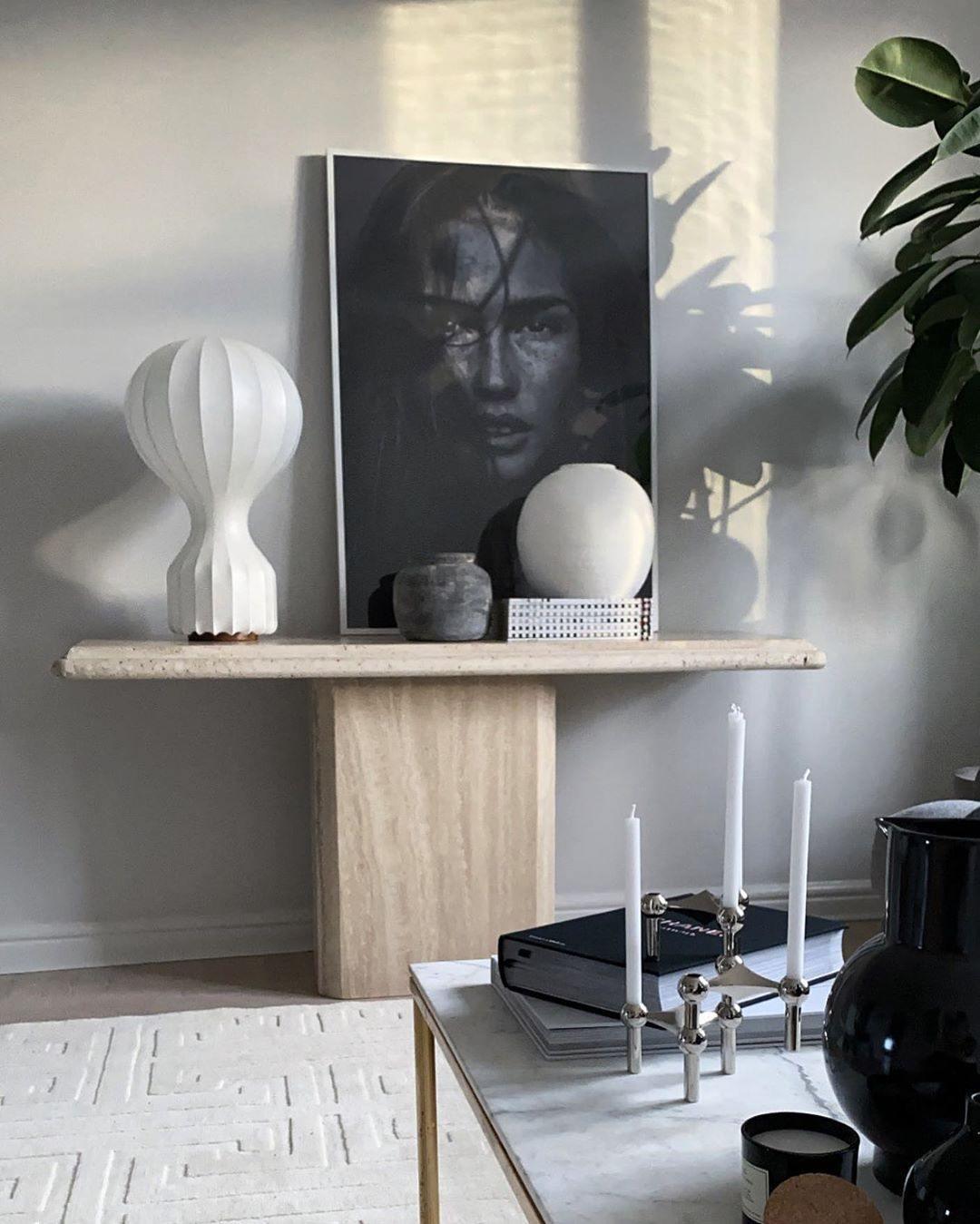 Pulsice Steel Sculptural Table Lamp - Letslighting