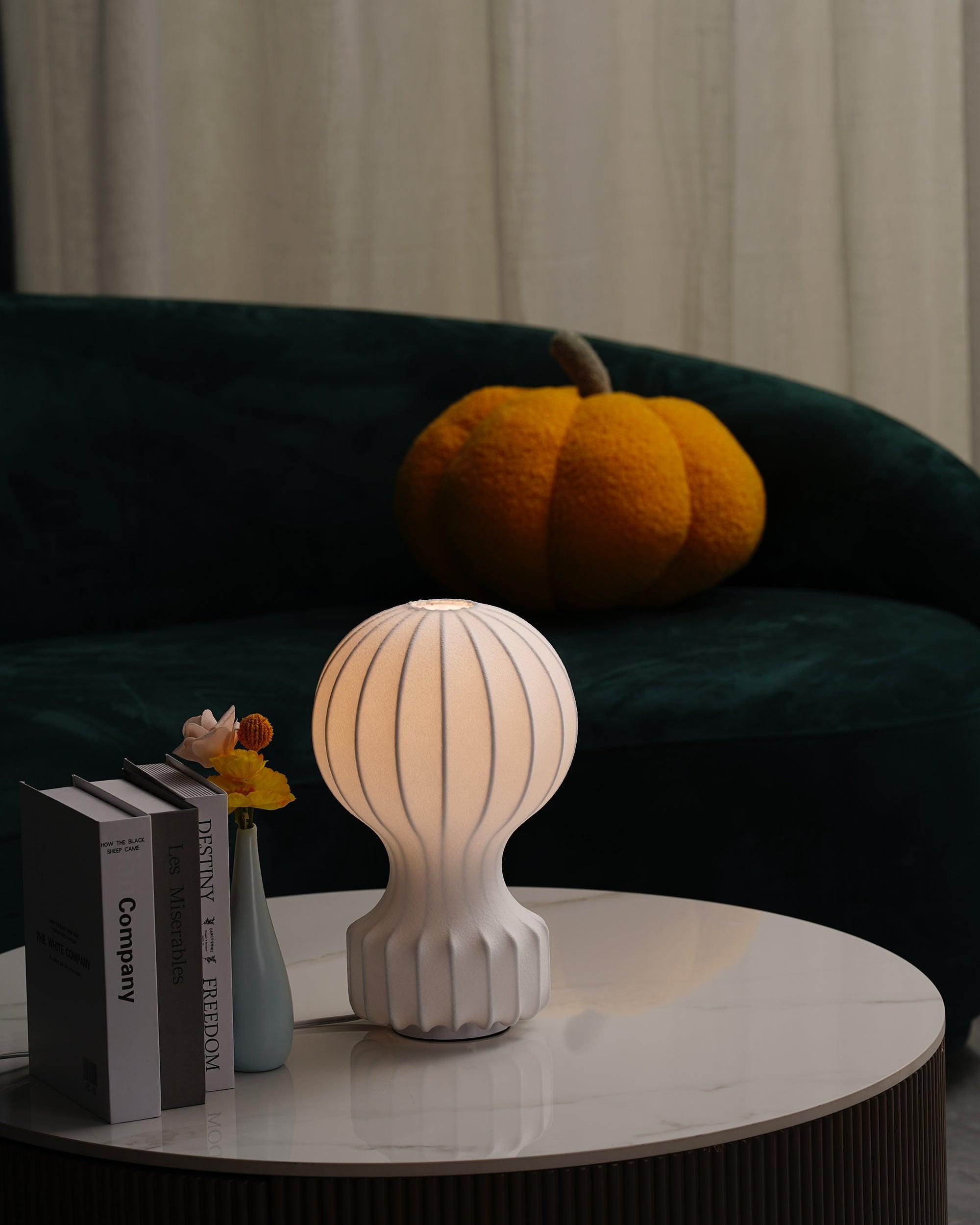 Pulsice Steel Sculptural Table Lamp - Letslighting