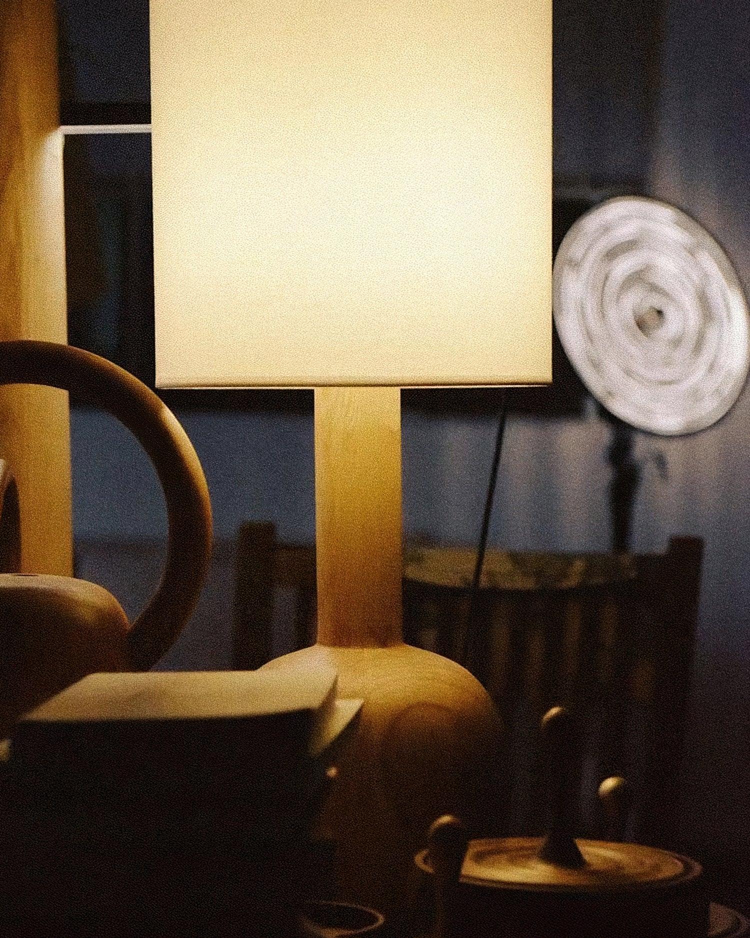 Ovave Wooden Rustic Table Lamp - Letslighting