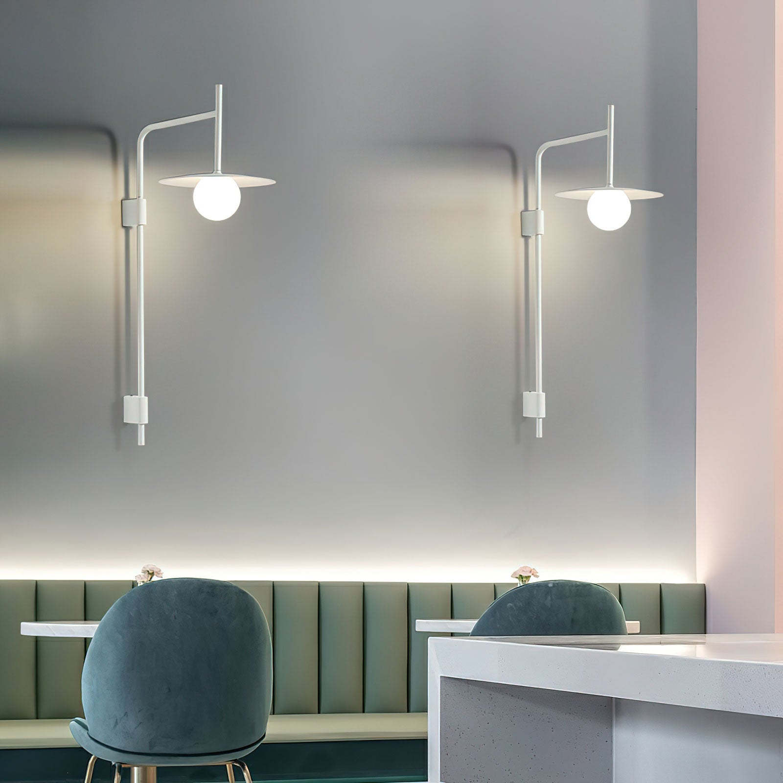 Elsie Wall Light Modern Minimalist Glass - Letslighting